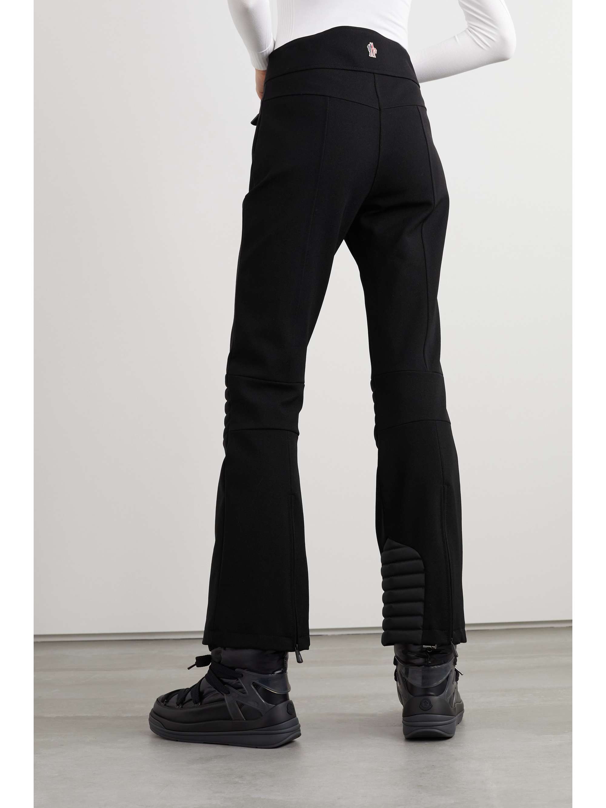 Sportivo quilted stretch-twill flared ski pants view