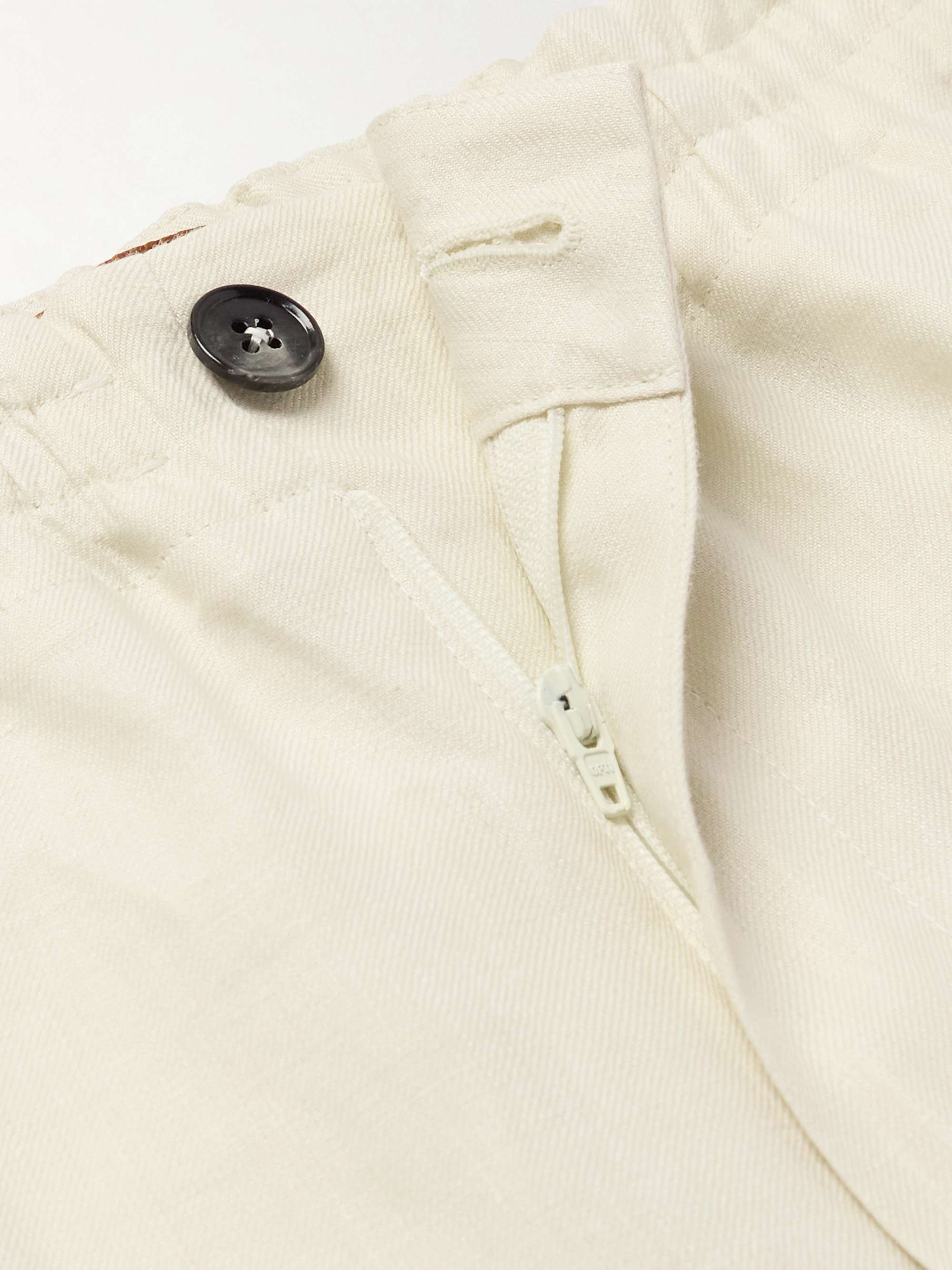 Straight-Leg Oasi Linen Shorts view