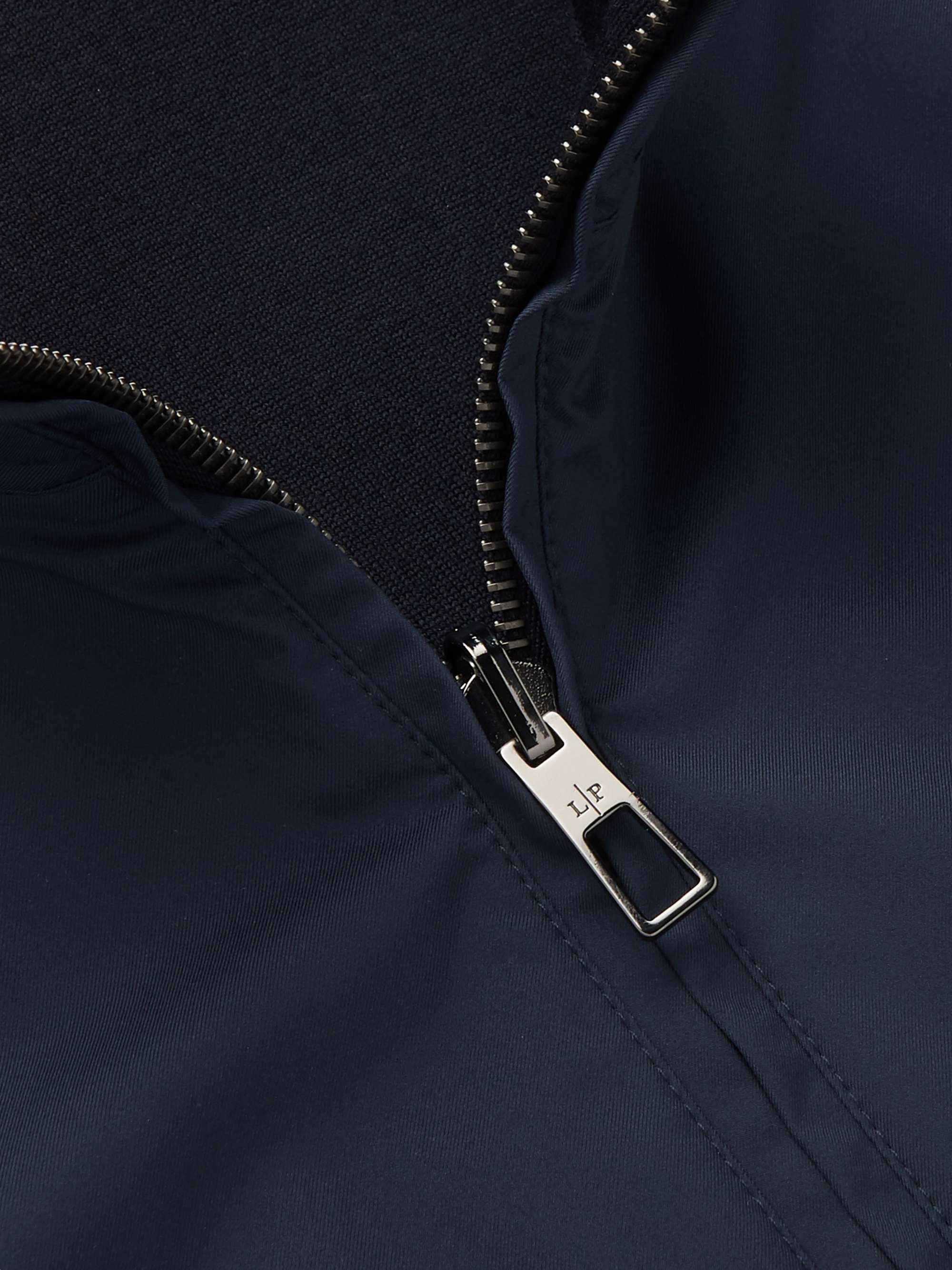 Slim-Fit Reversible Storm System Shell and Super Wish Virgin Wool Gilet view