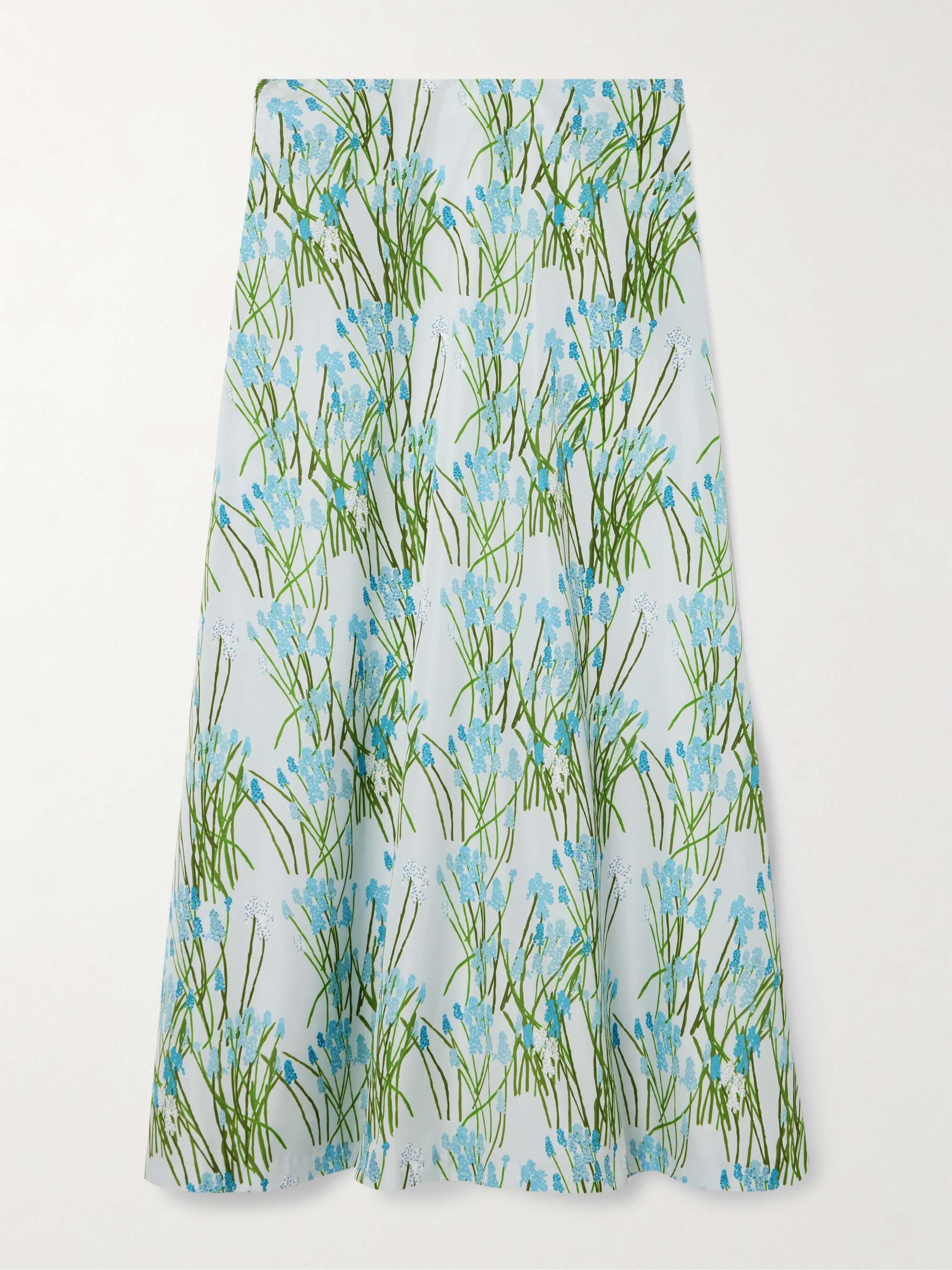 Leanne floral-print woven maxi skirt view