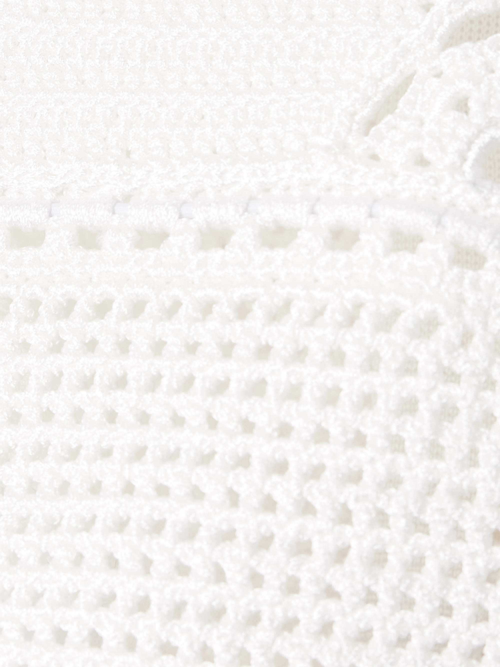 Crocheted bralette view