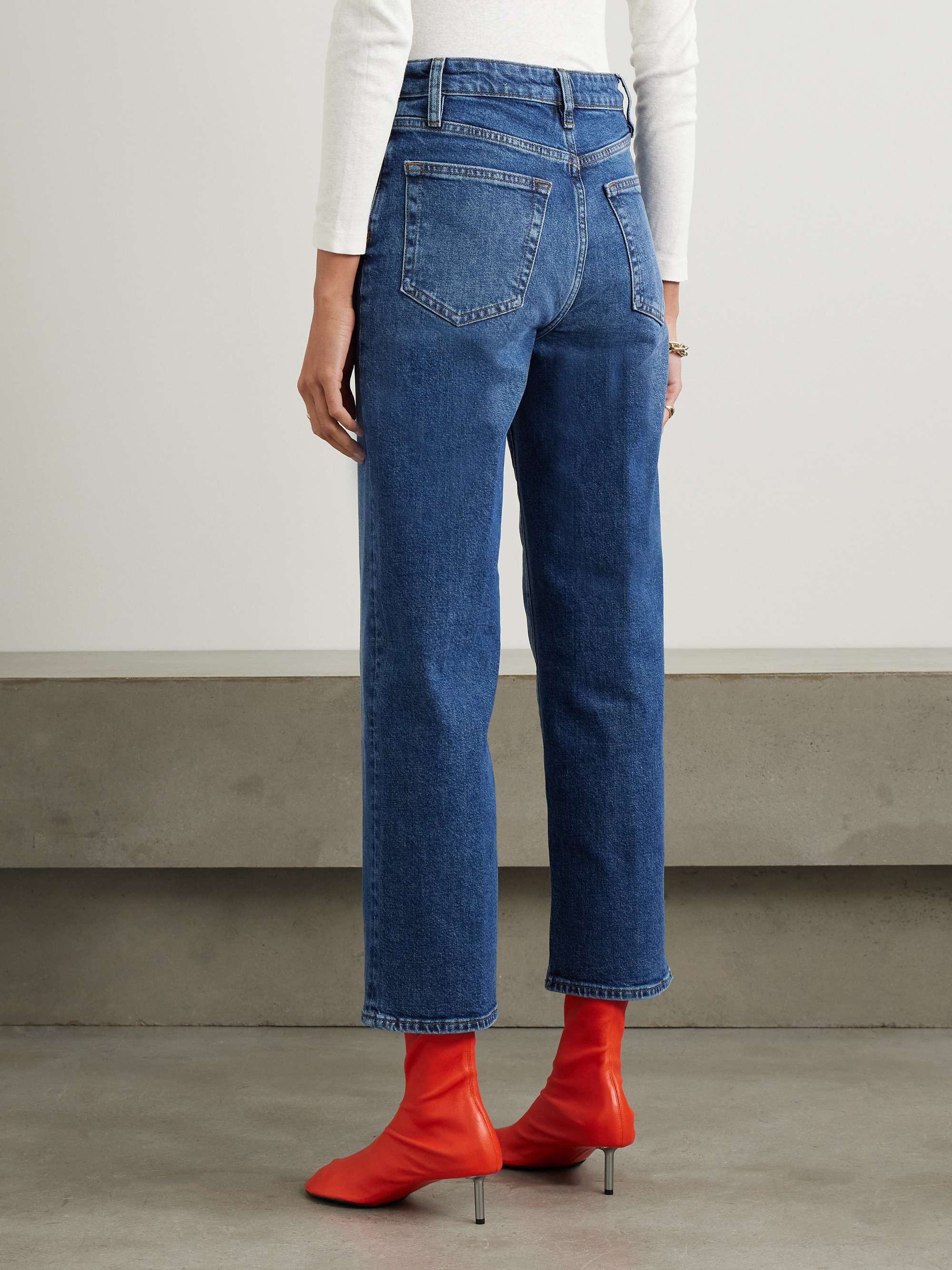 The Wide high-rise jeans view