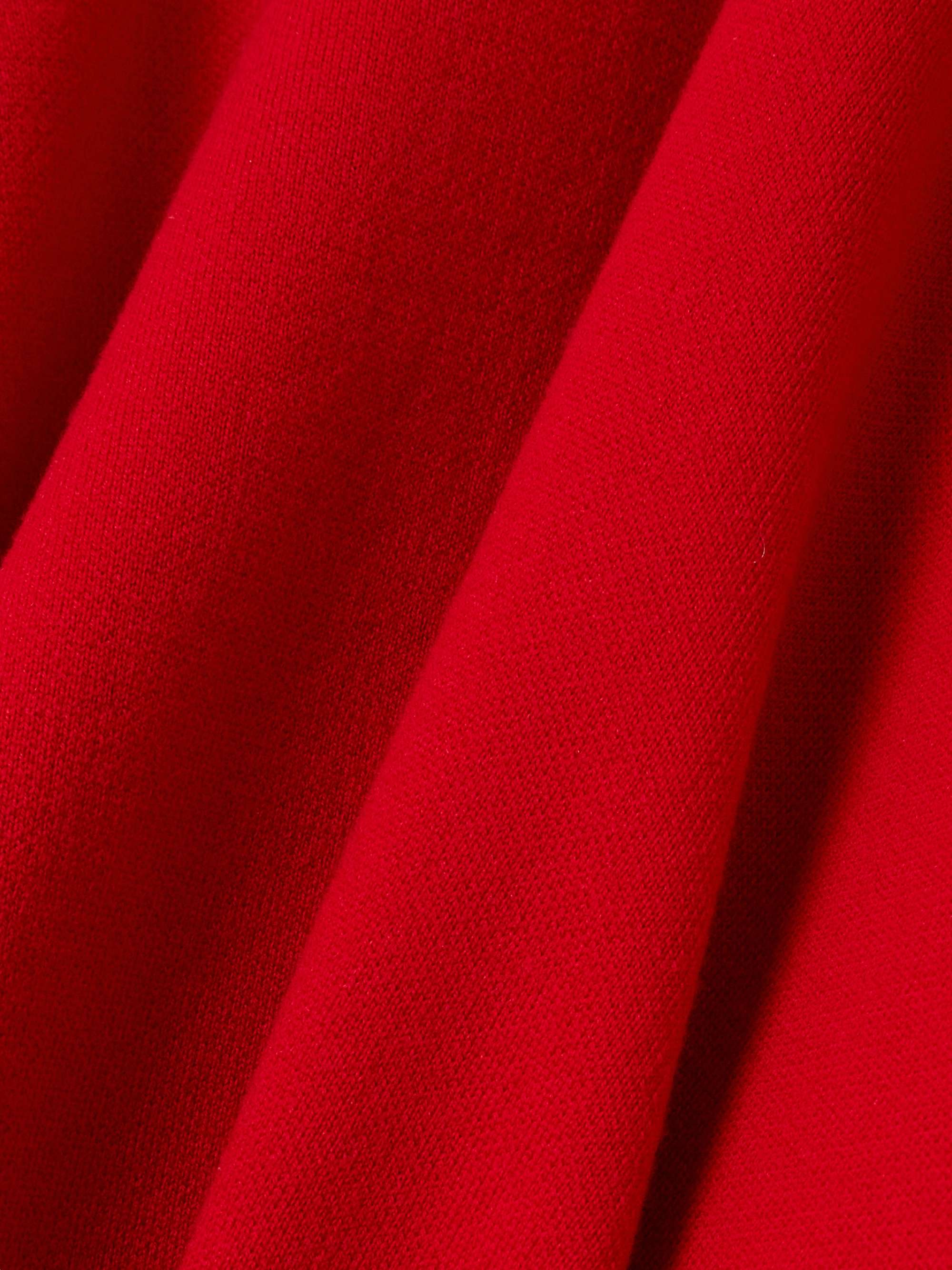 Layered wool mini dress view