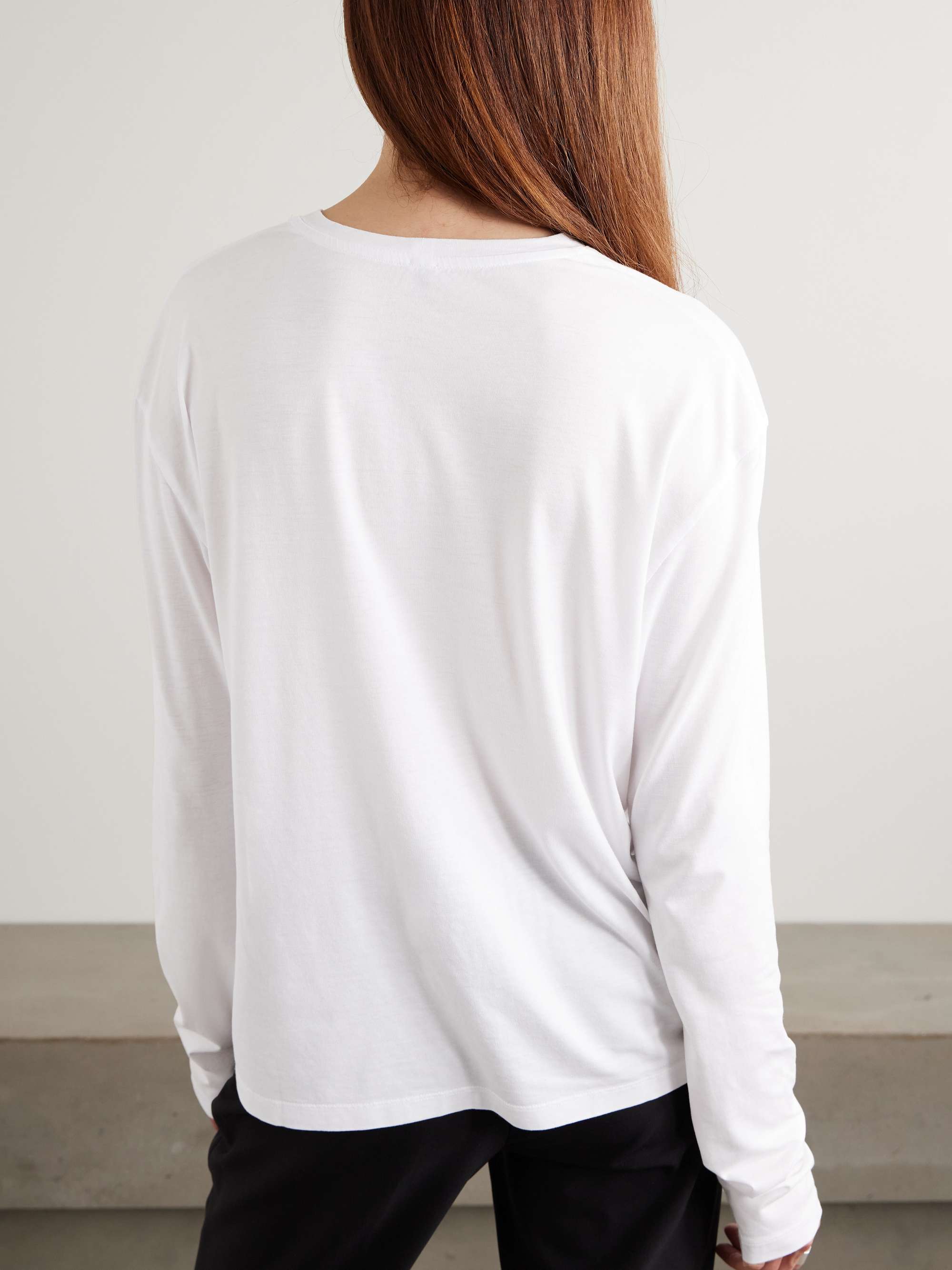 TENCEL™ Lyocell and organic cotton-blend T-shirt view