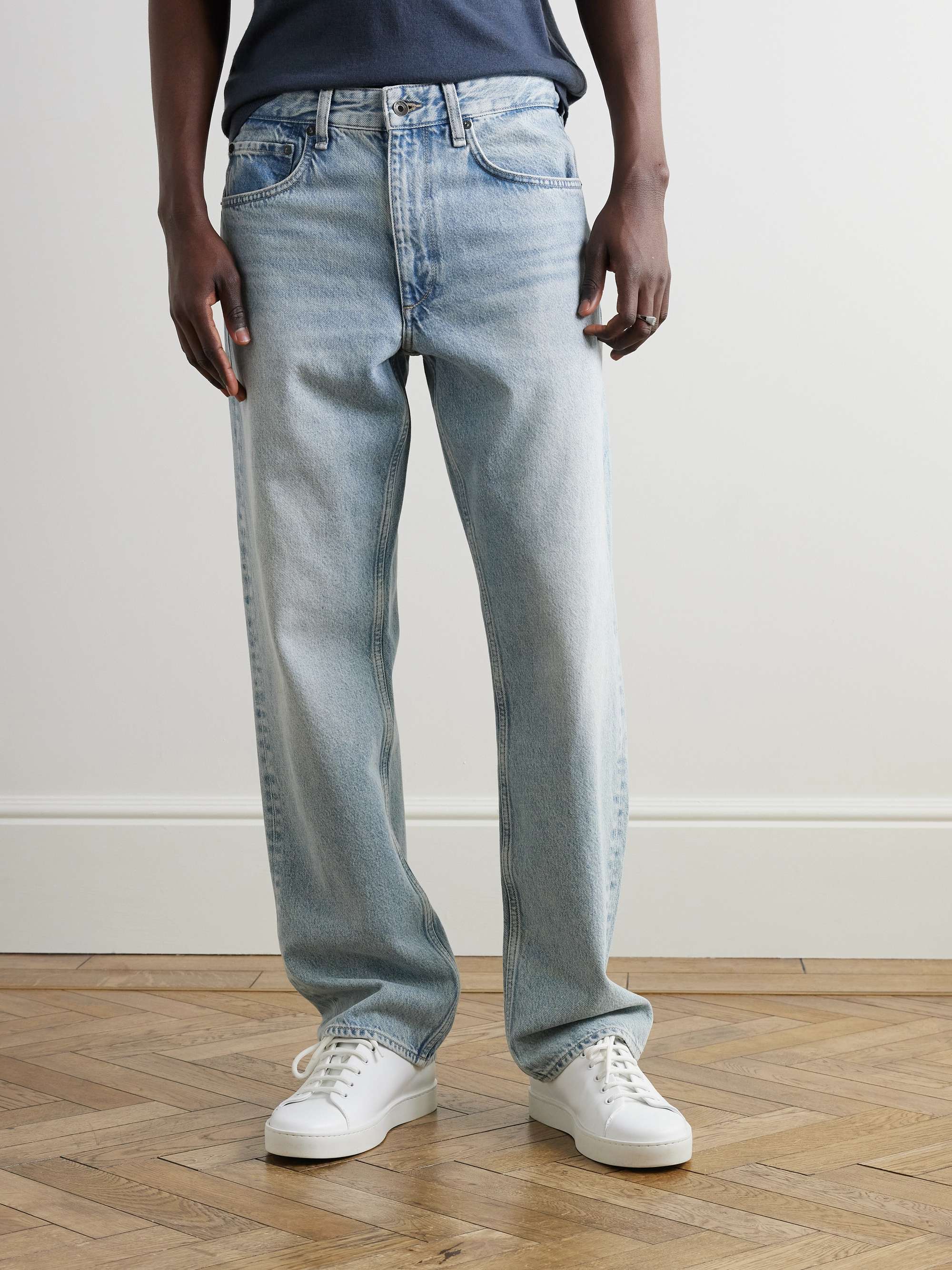 Fit 4 Slim-Fit Straight-Leg Jeans view