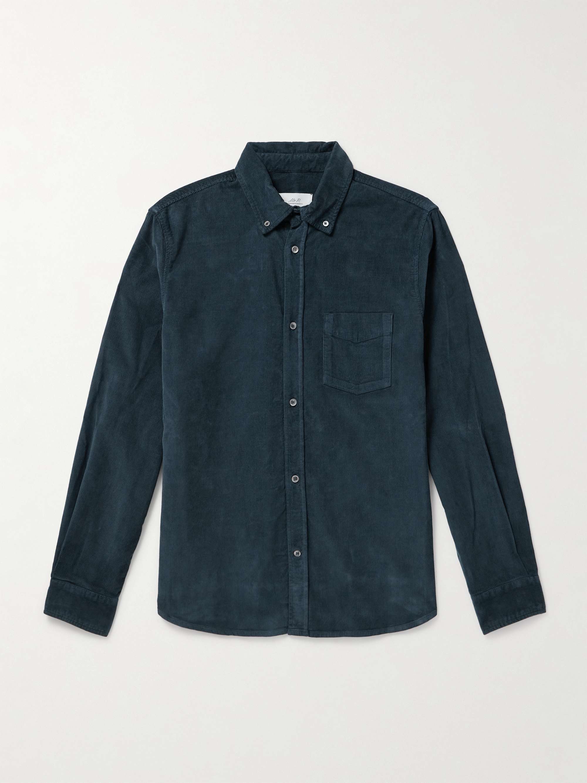 Cotton-Blend Corduroy Shirt view