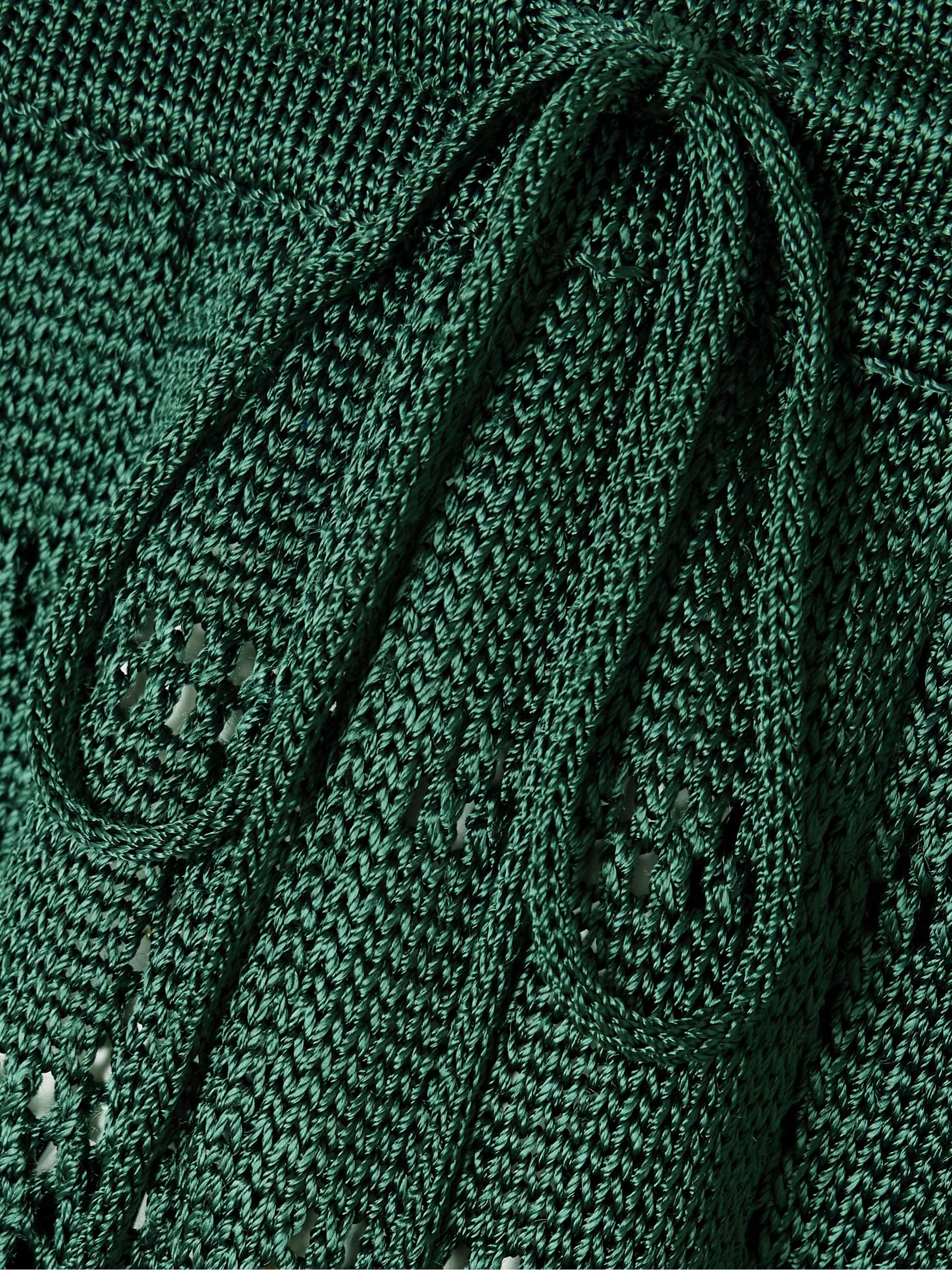 Open-knit shorts view