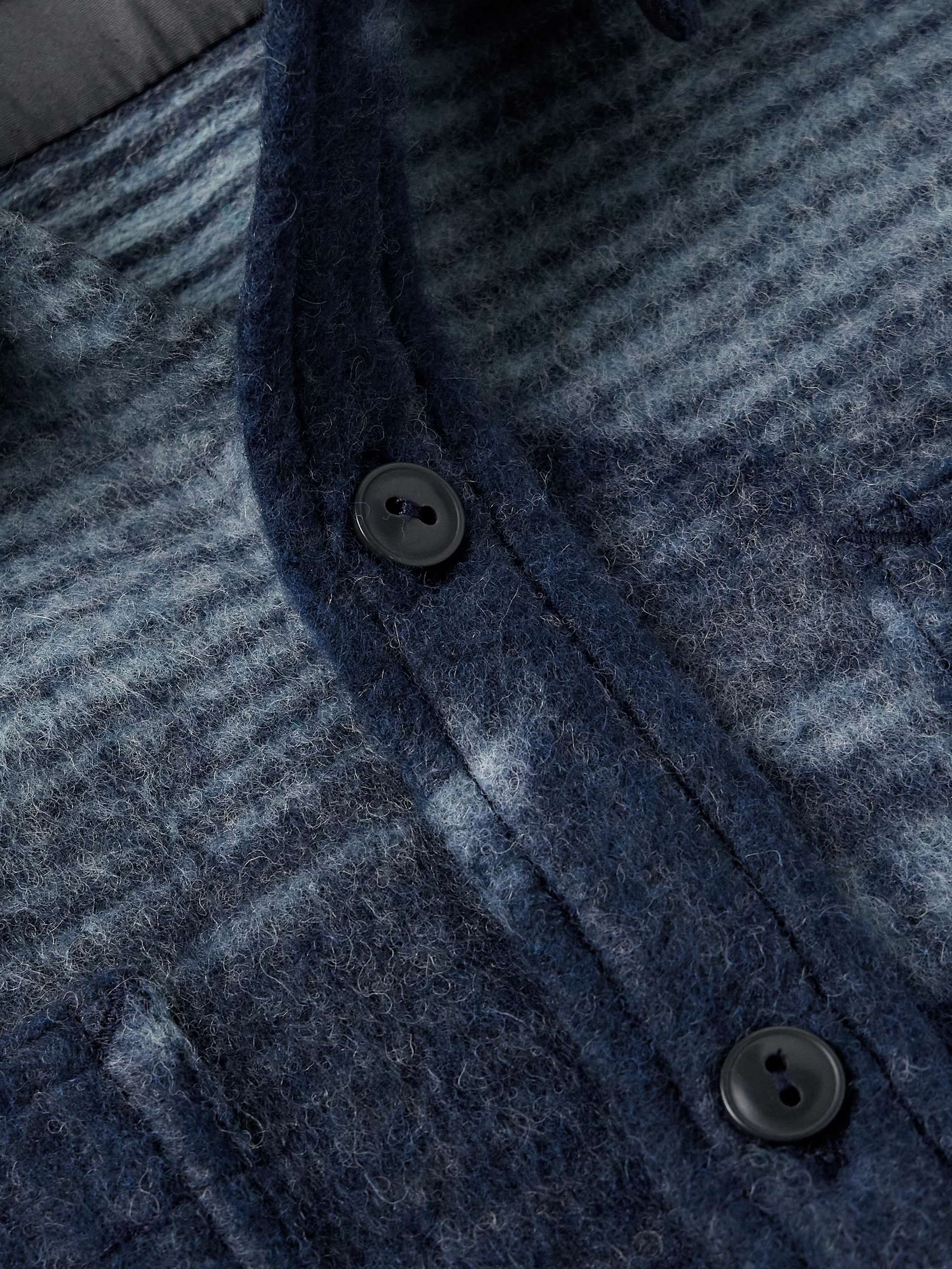 Roland Brushed-Jacquard Shirt view