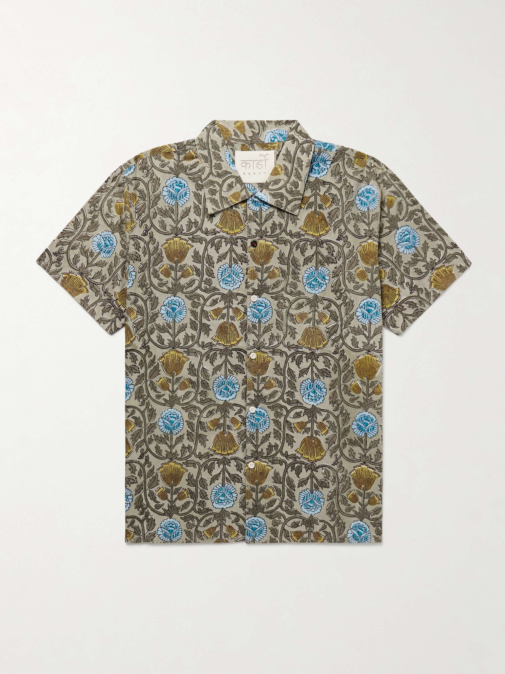 Chintan Floral-Print Cotton Shirt view