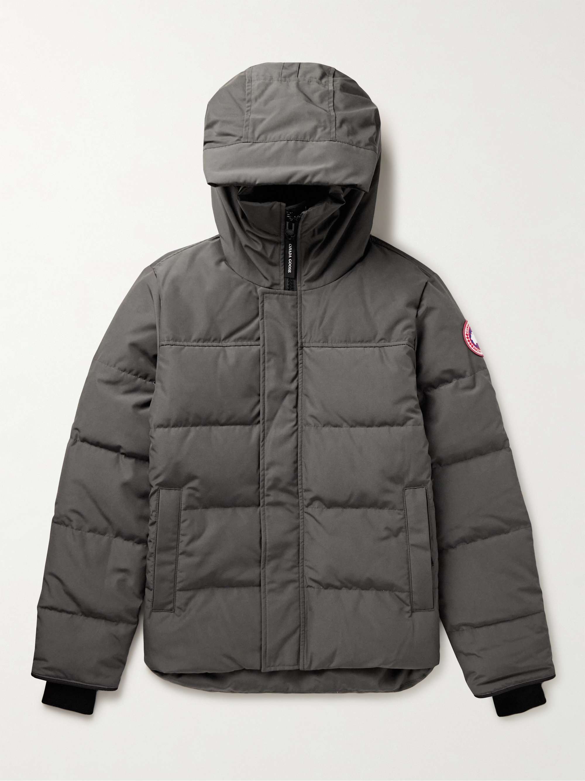 Macmillan Logo-Appliquéd Quilted Arctic Tech® Hooded Down Parka view