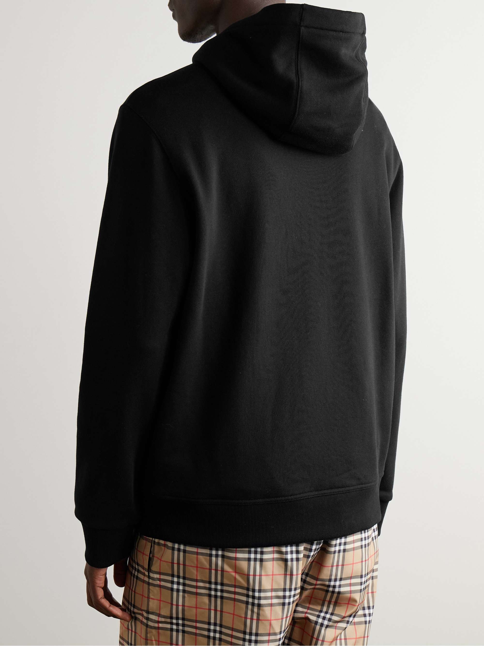 Ansdell Logo-Print Cotton-Jersey Hoodie view