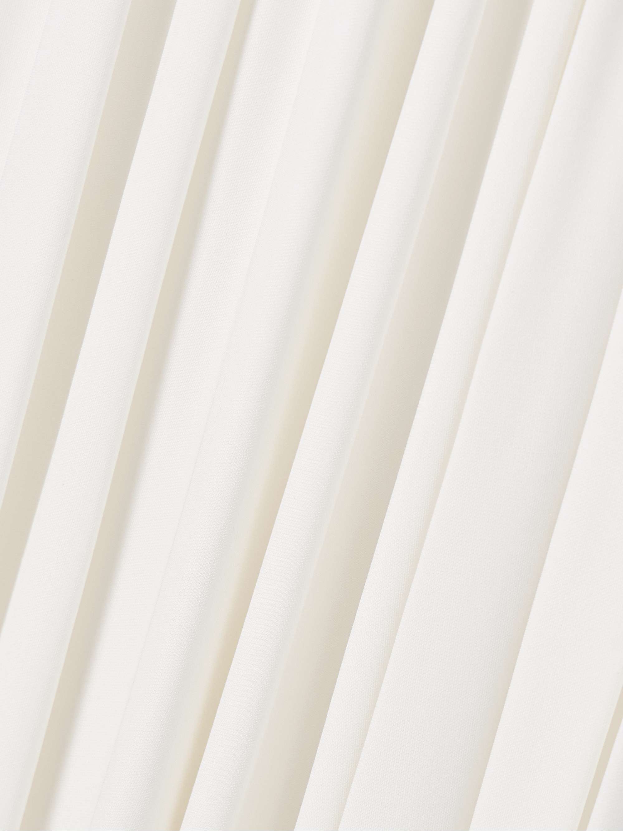 Amarantha cold-shoulder pleated stretch-jersey and knit gown view