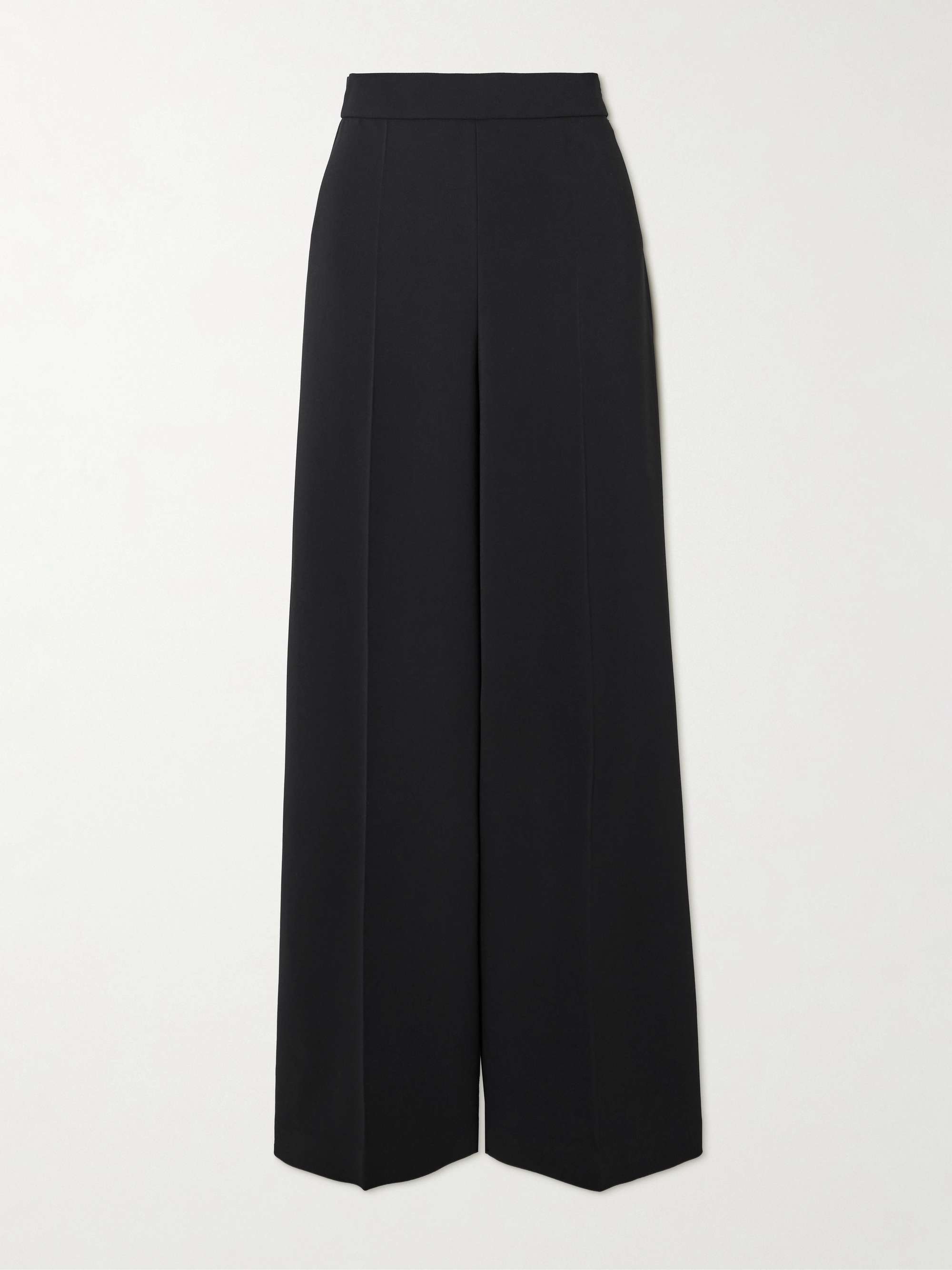 Alane pleated cady wide-leg pants view