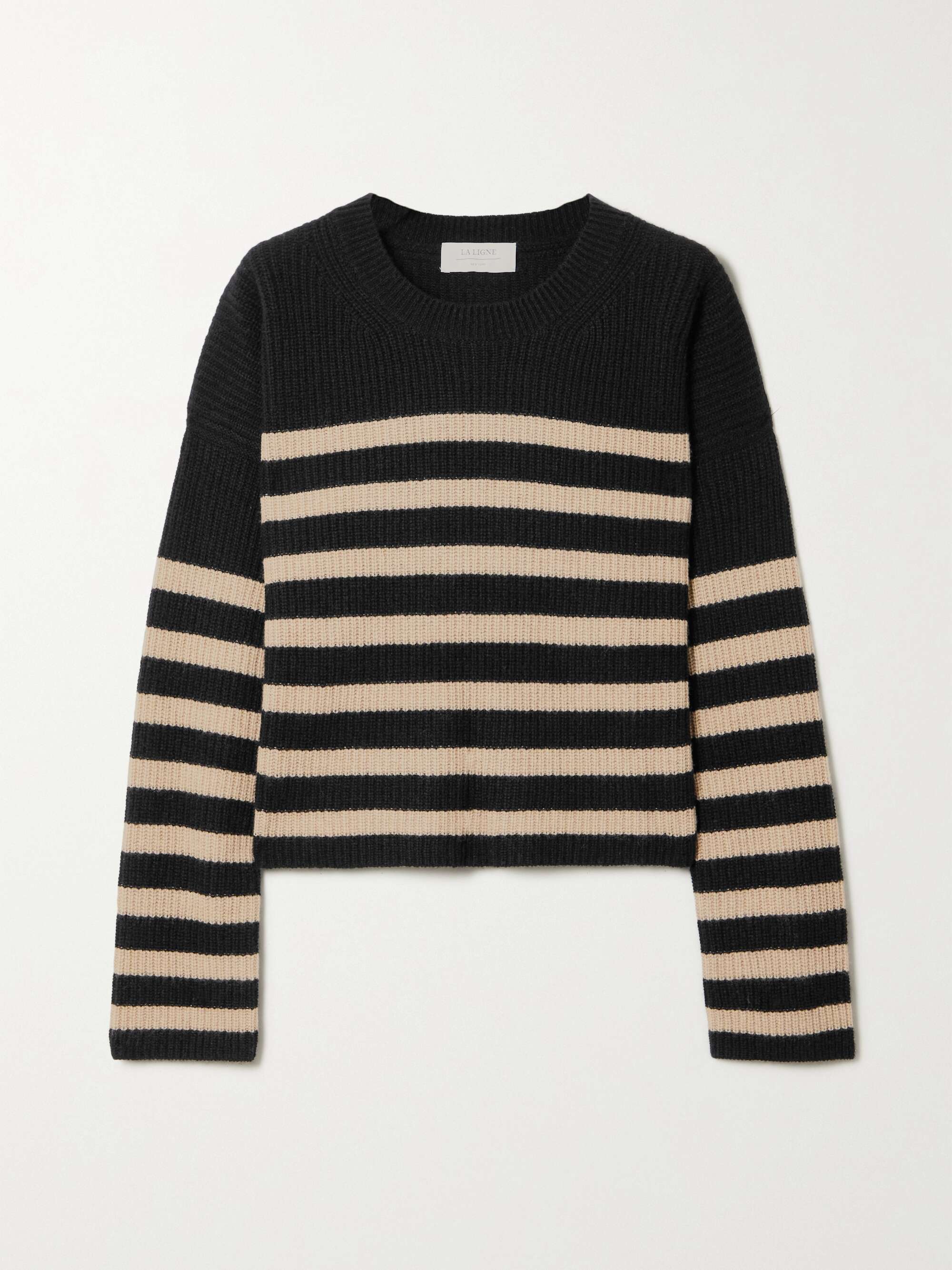 Mini Toujours striped cashmere sweater view