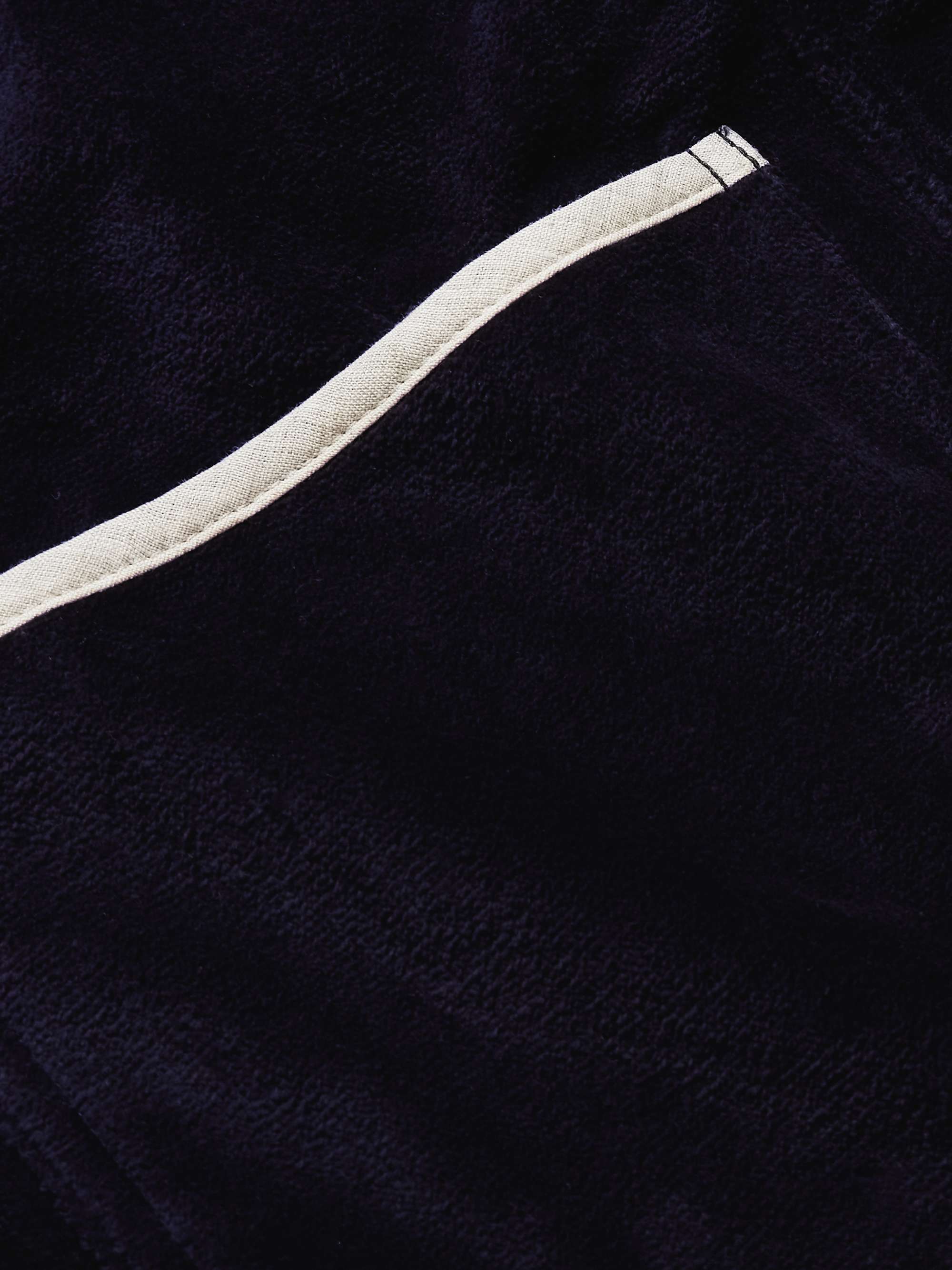 Cotton-Terry Bathrobe view