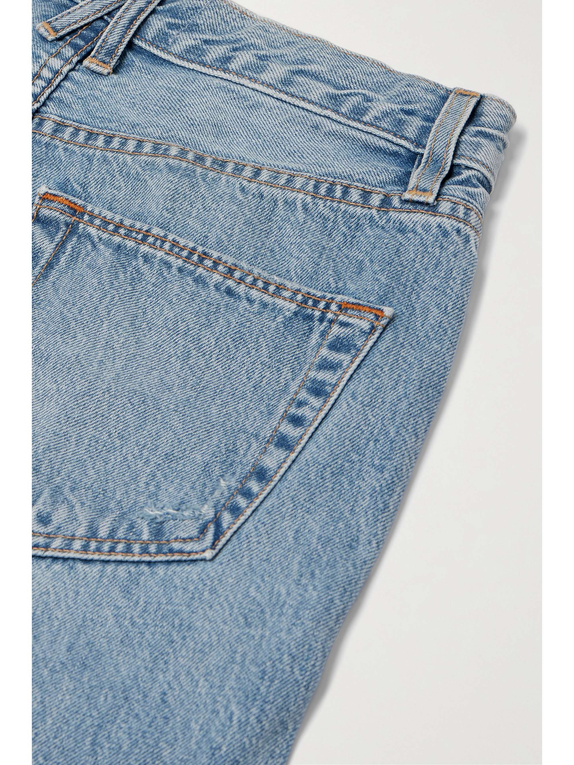 + NET SUSTAIN London high-rise straight-leg organic jeans view