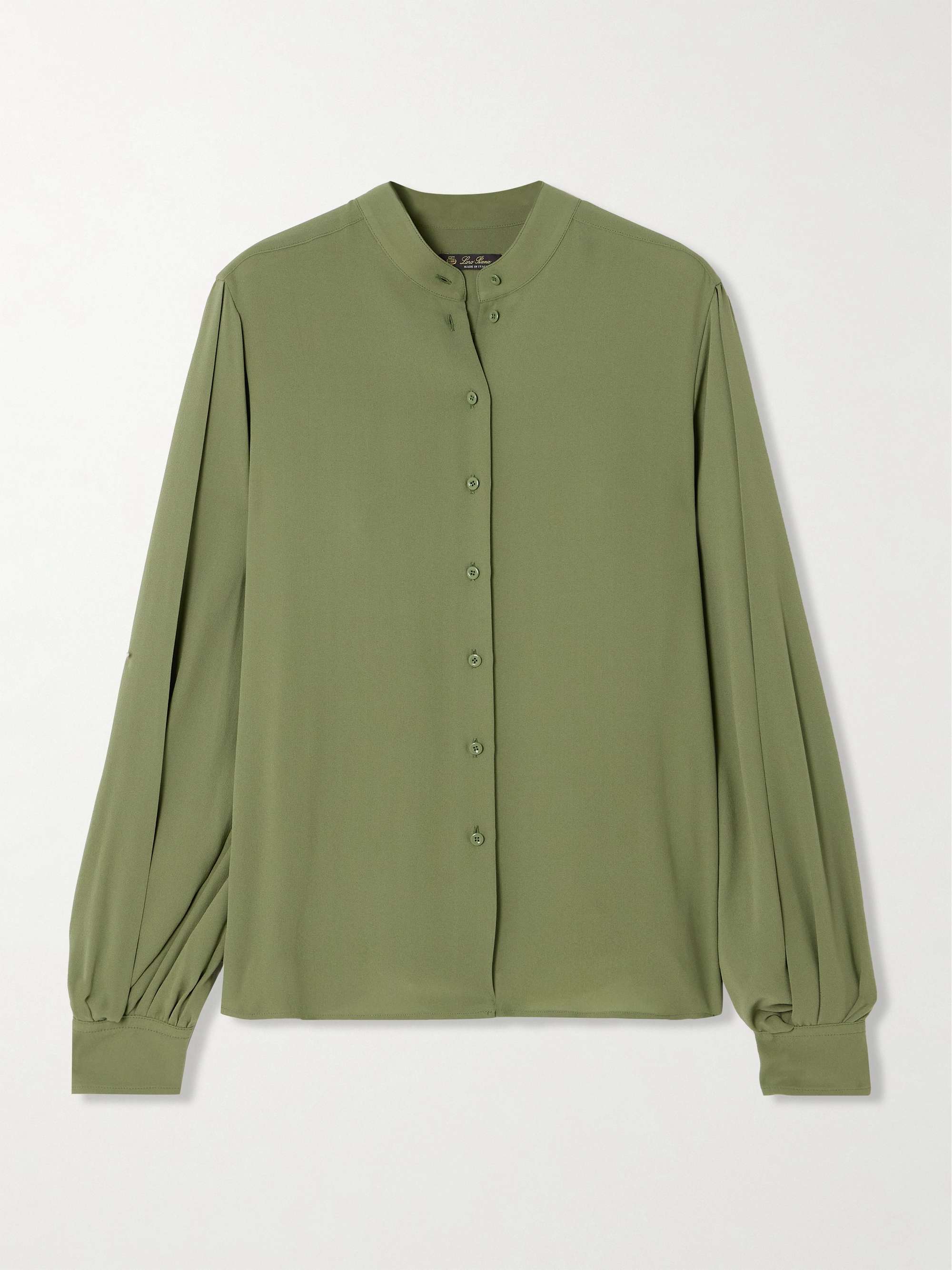 Sheryl silk-crepe blouse view