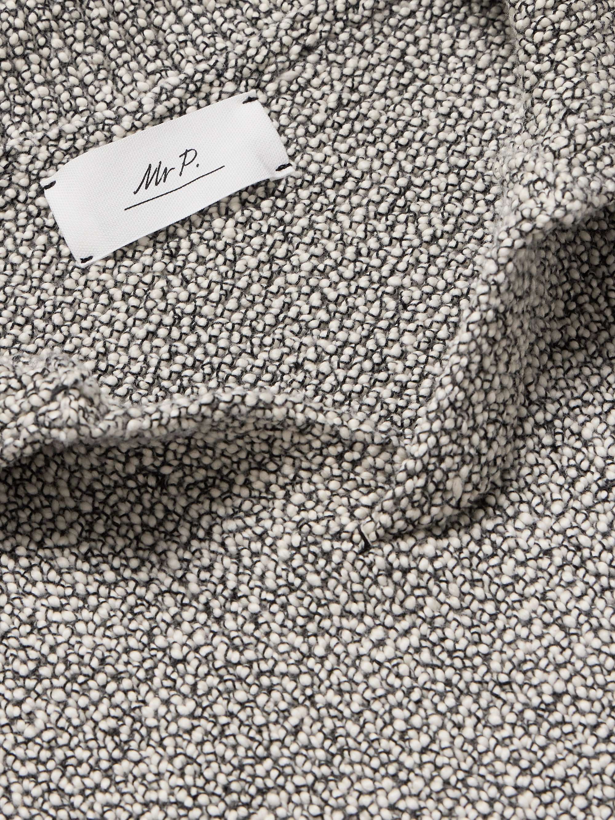 Organic Cotton-Bouclé Polo Shirt view