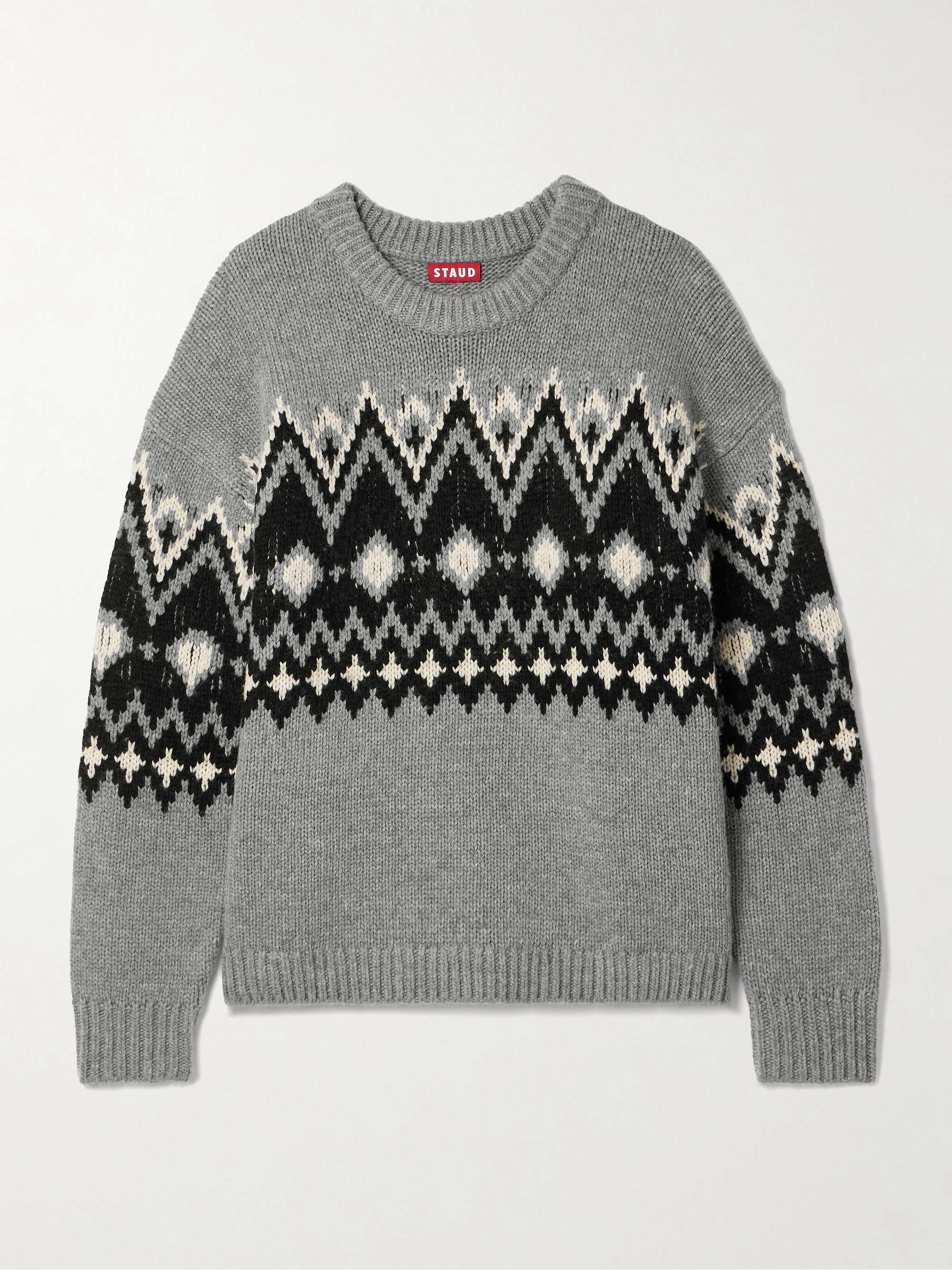 Moritz Fair Isle wool-blend sweater view