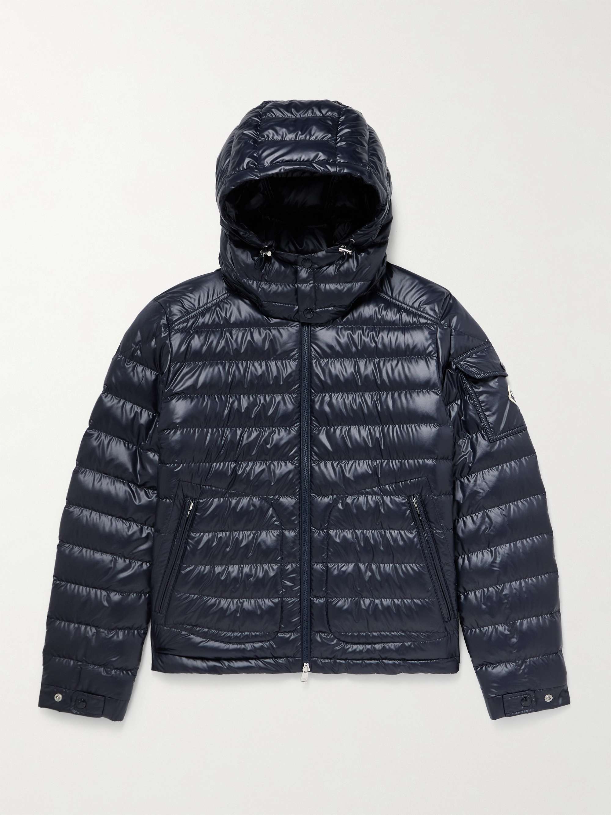 Lauros Quilted Shell Hooded Down Jacket view