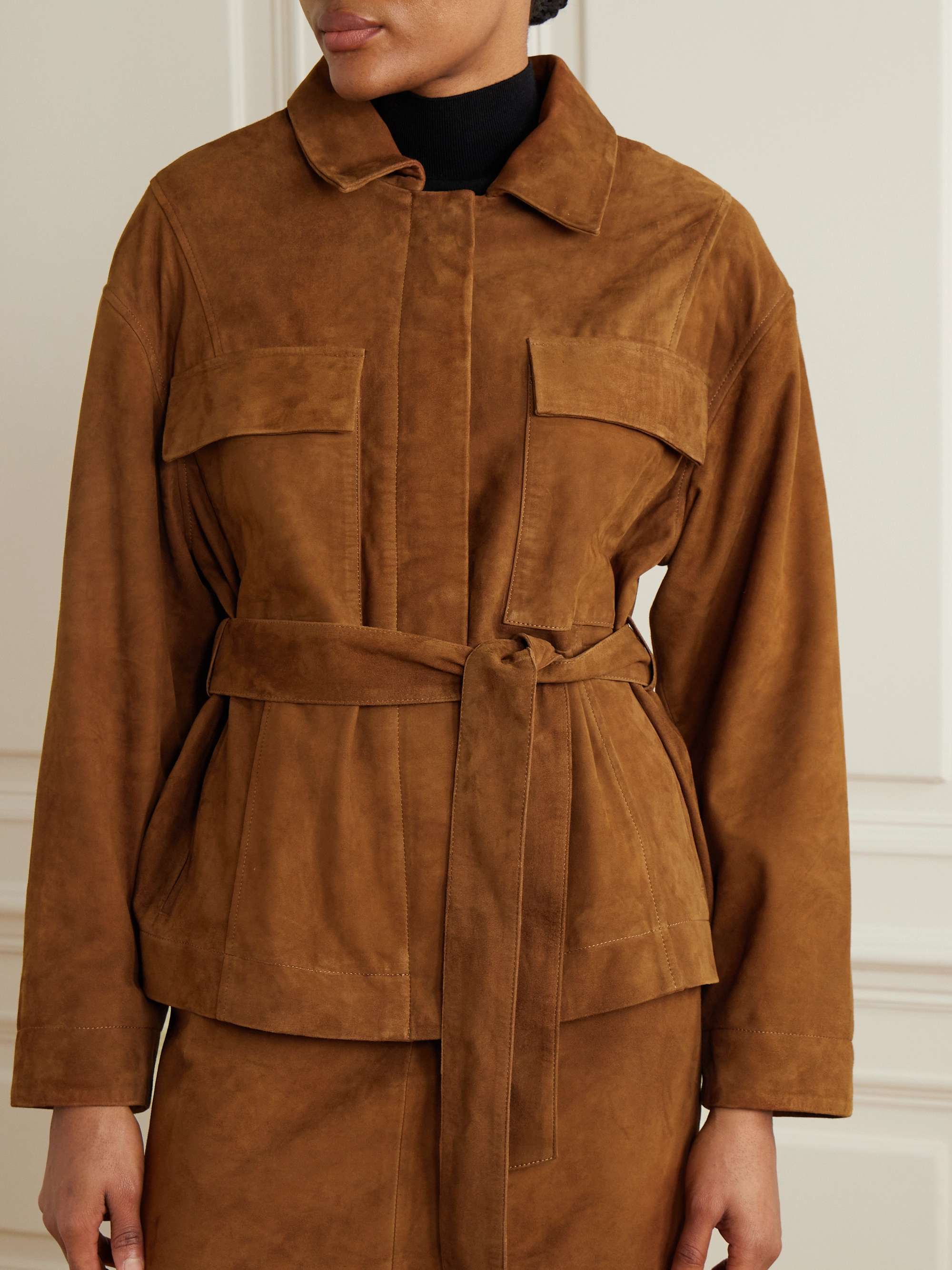 Tilda suede jacket view