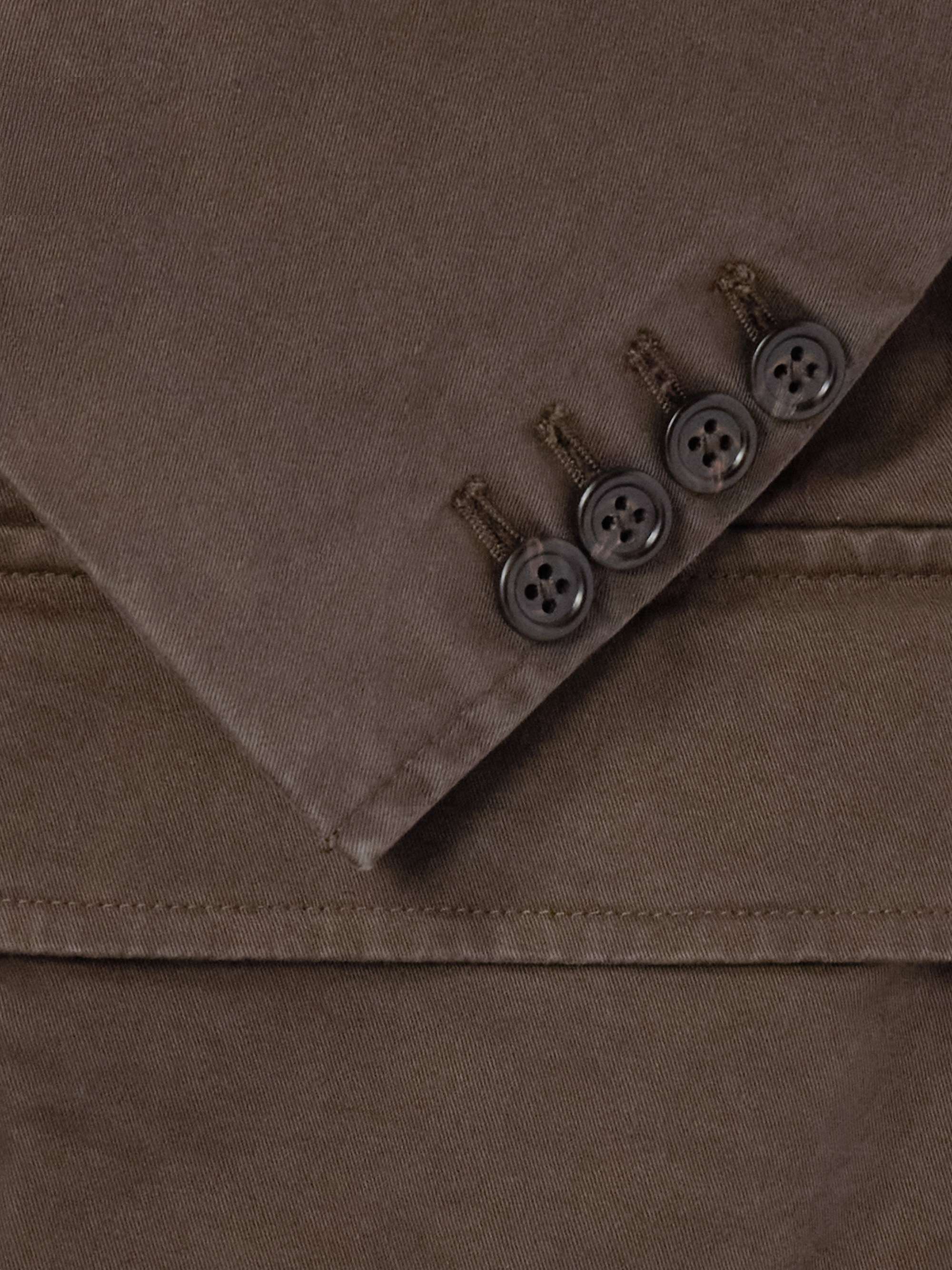 Cotton-Blend Twill Blazer view