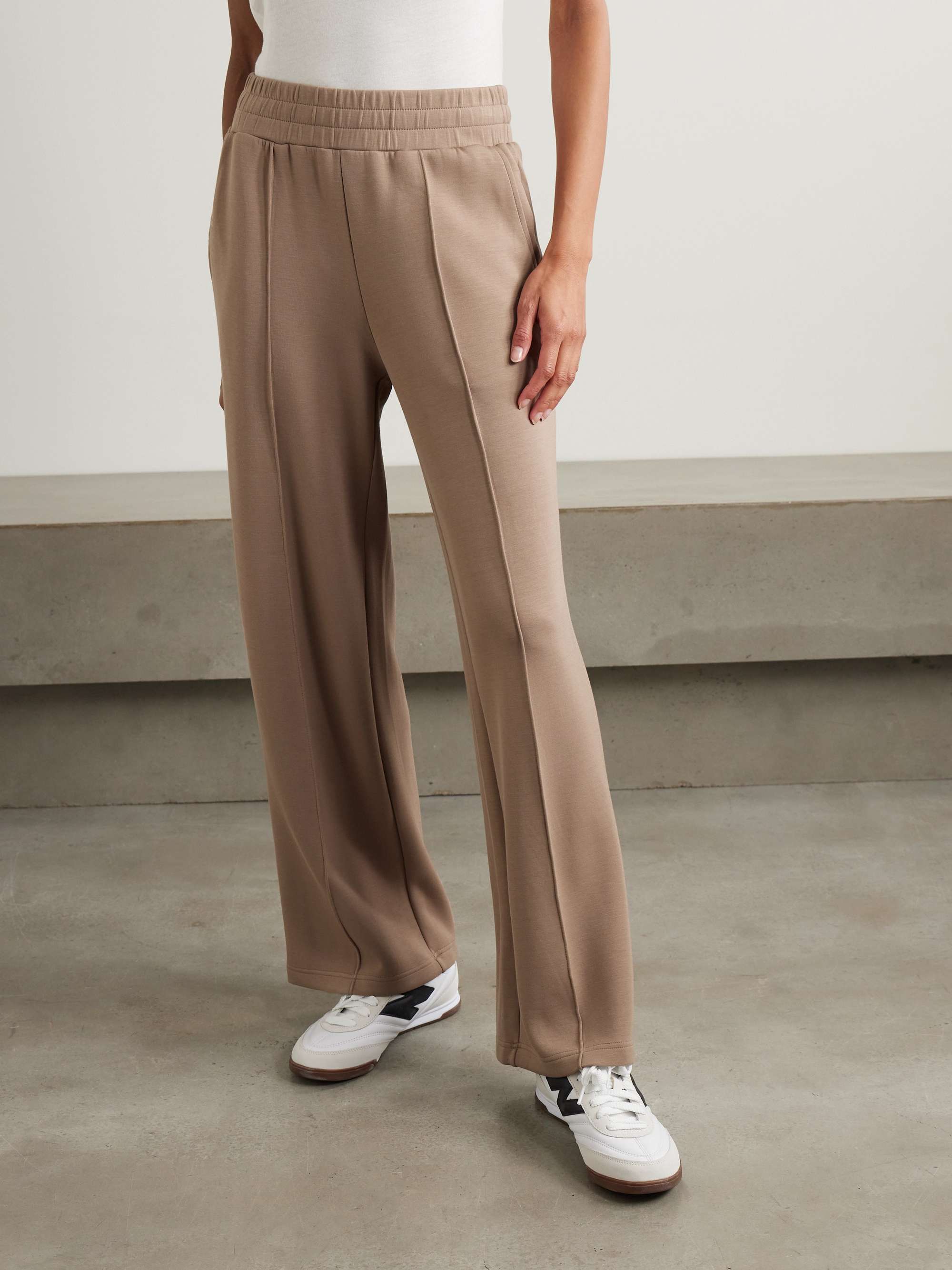 DoubleSoft™ jersey wide-leg pants view