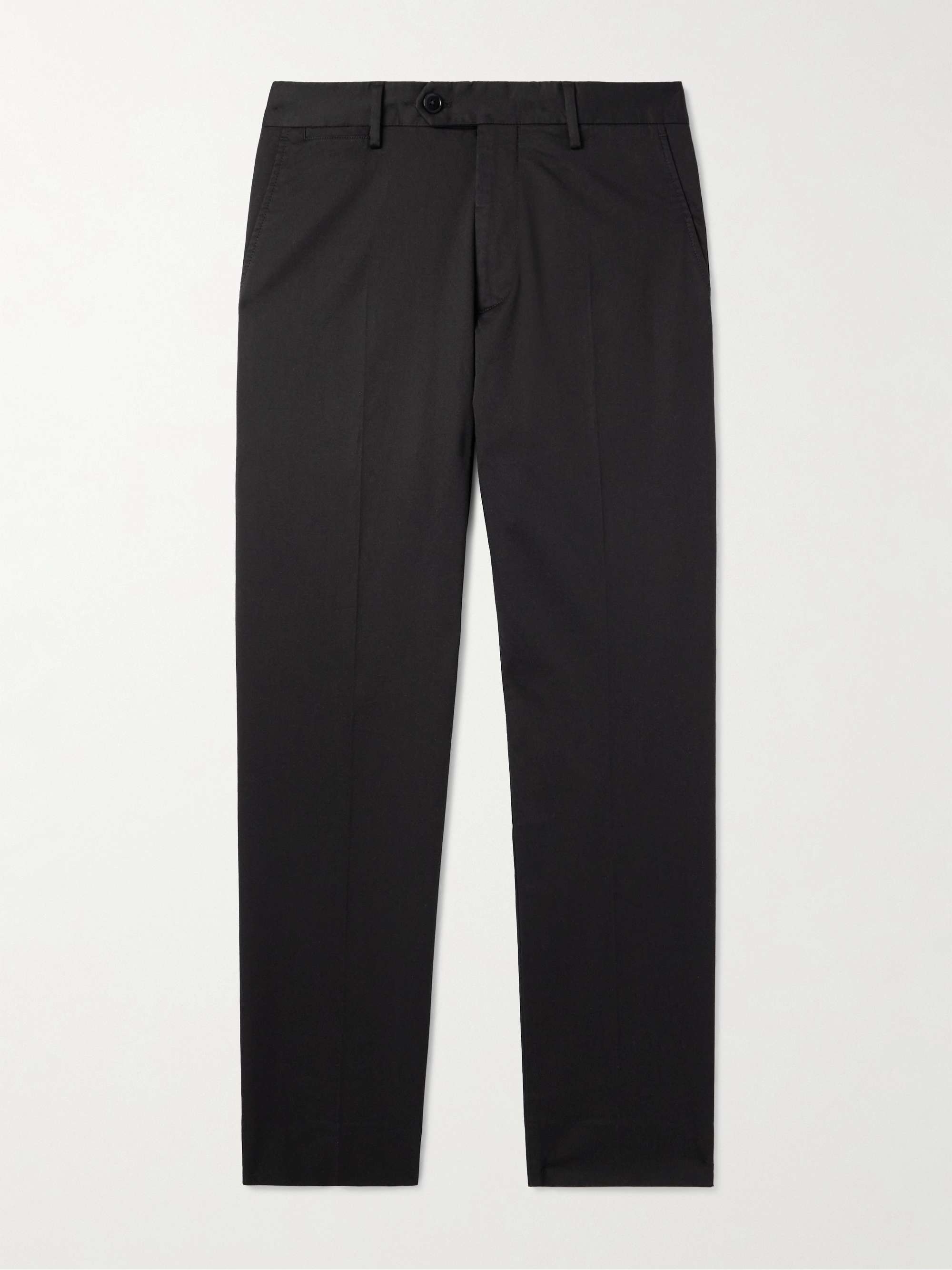 Wilhelm 1804 Slim-Fit Straight-Leg Organic Cotton-Blend Chinos view