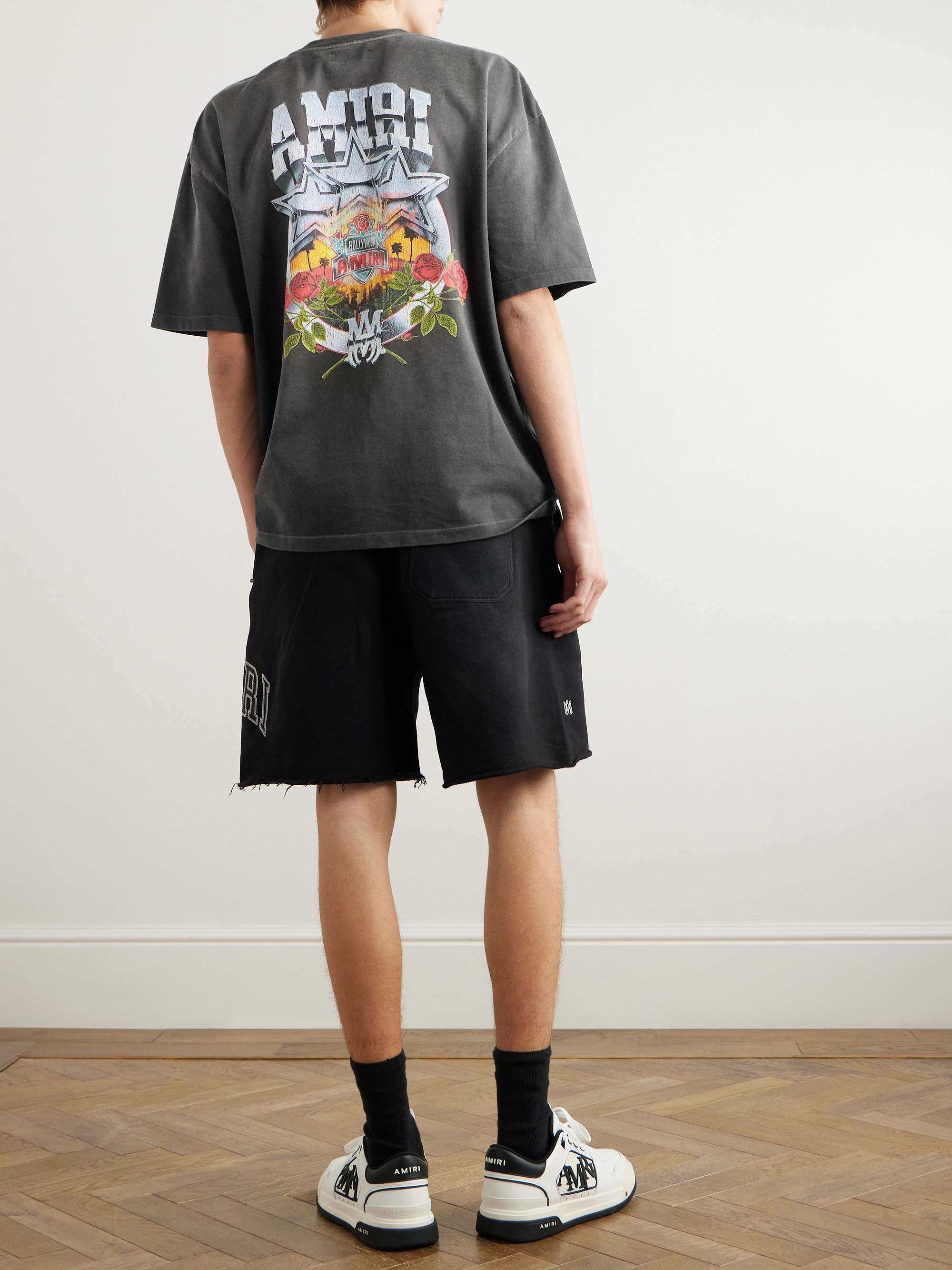 Championship Logo-Print Stretch-Cotton Jersey T-Shirt view