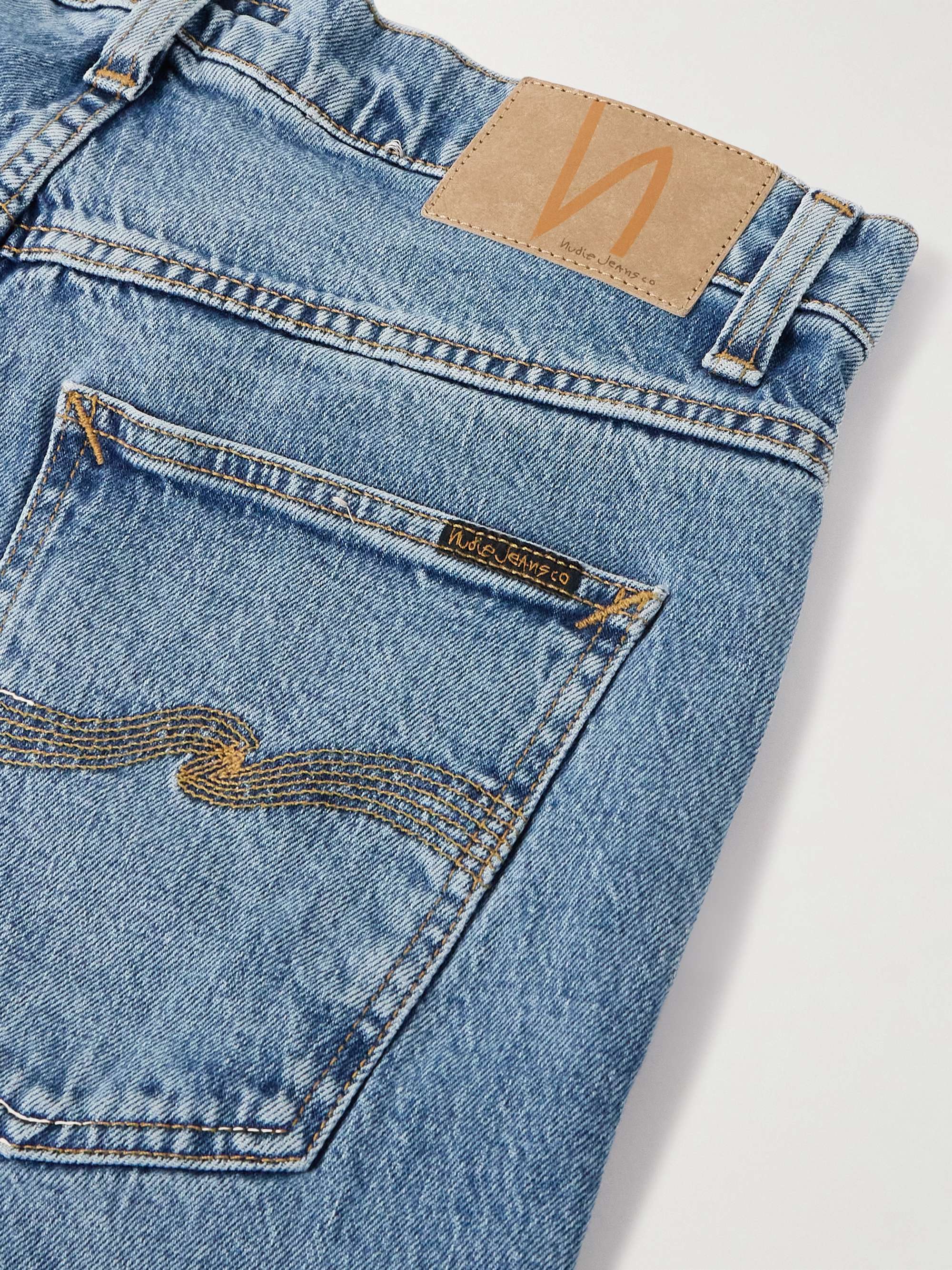 Solid Ollie Slim-Fit Straight-Leg Jeans view