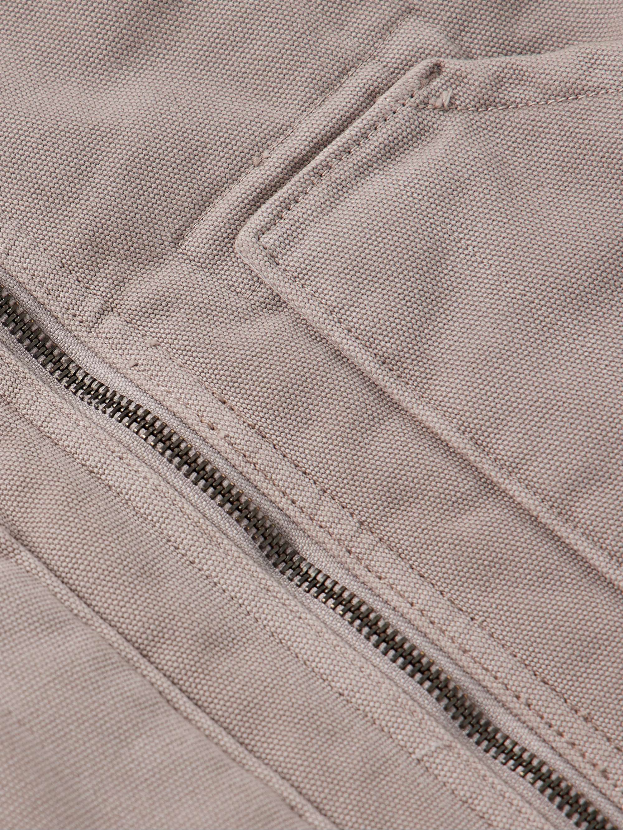 Life Padded Garment-Dyed Cotton-Canvas Gilet view