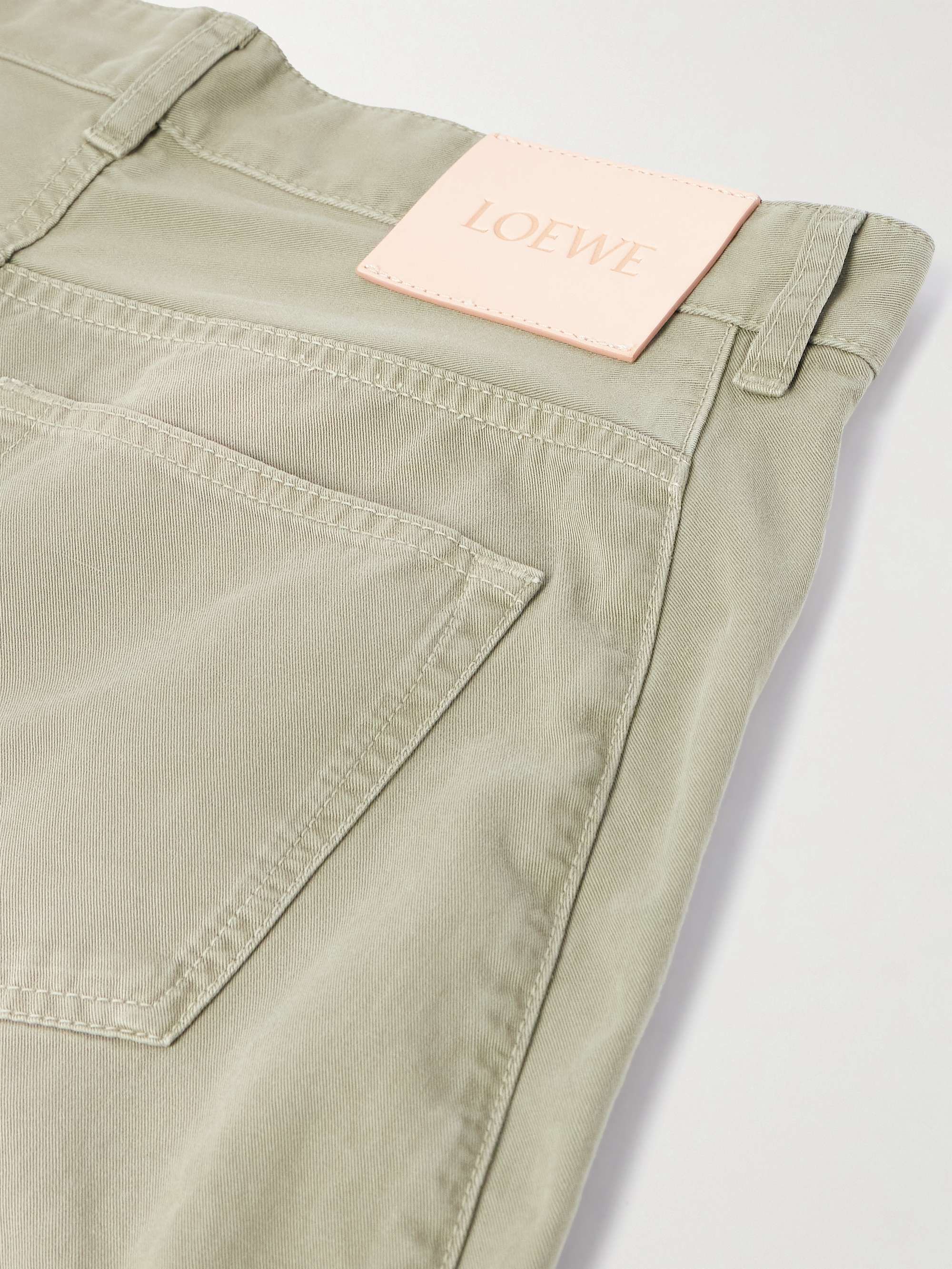 + Paula's Ibiza Barrel-Leg Cotton-Twill Trousers view