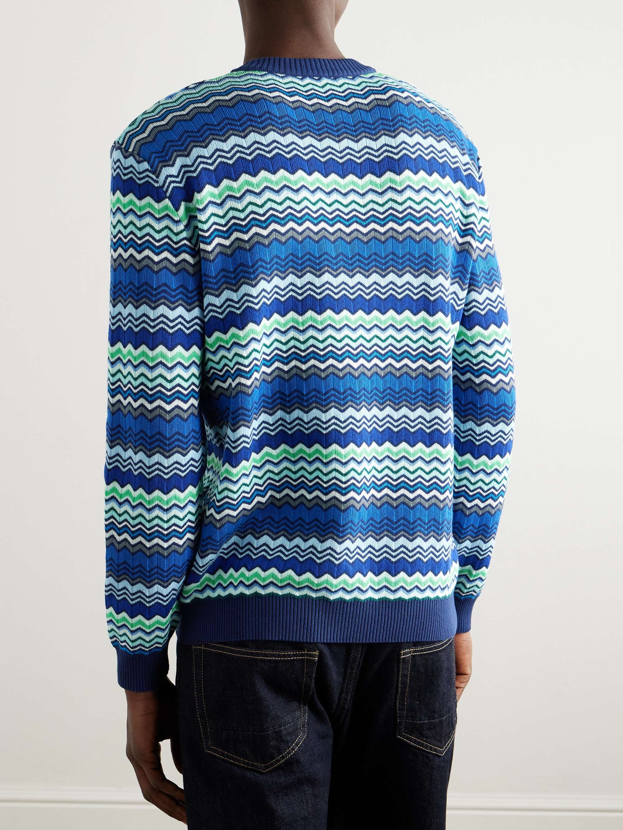 Striped Cotton Sweater view