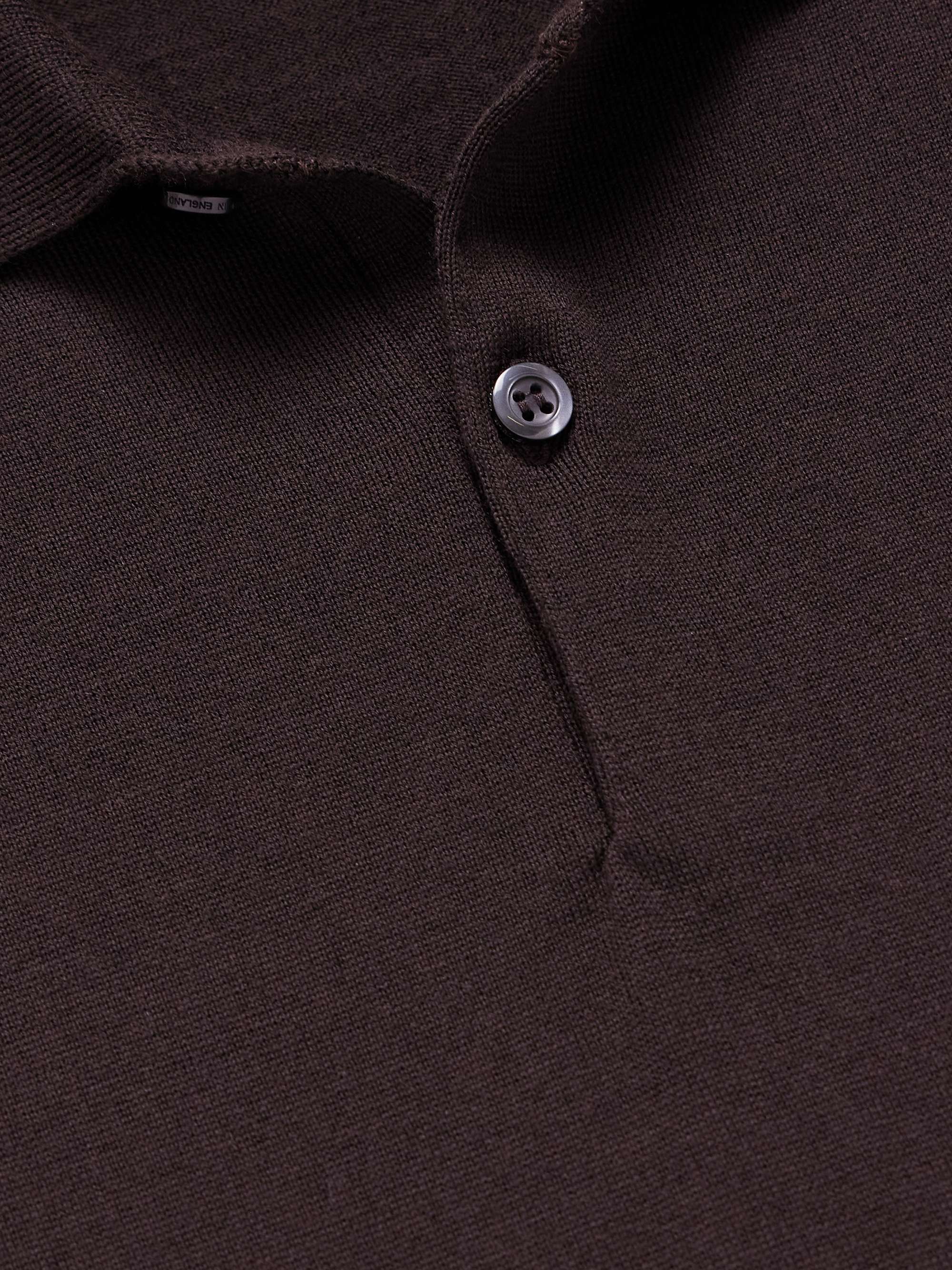Payton Slim-Fit Merino Wool Polo Shirt view