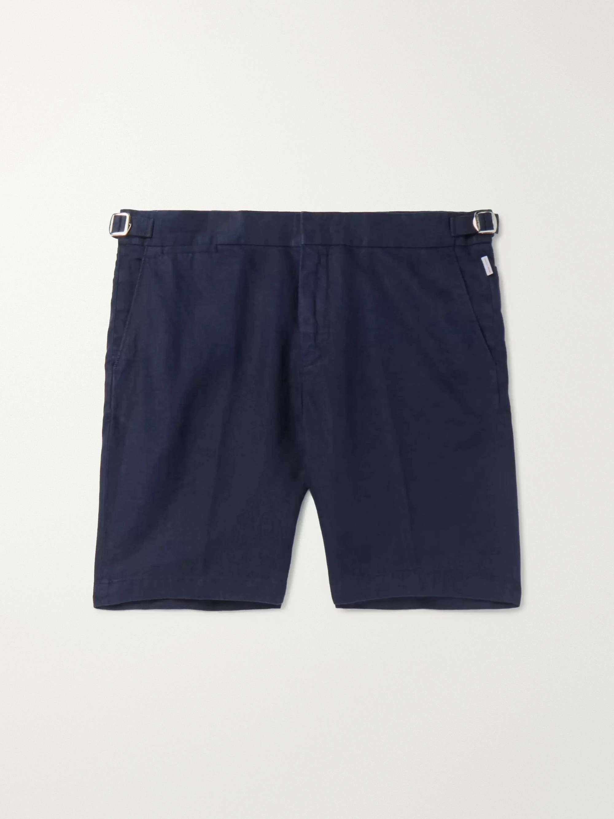 Norwich Slim-Fit Linen Shorts view