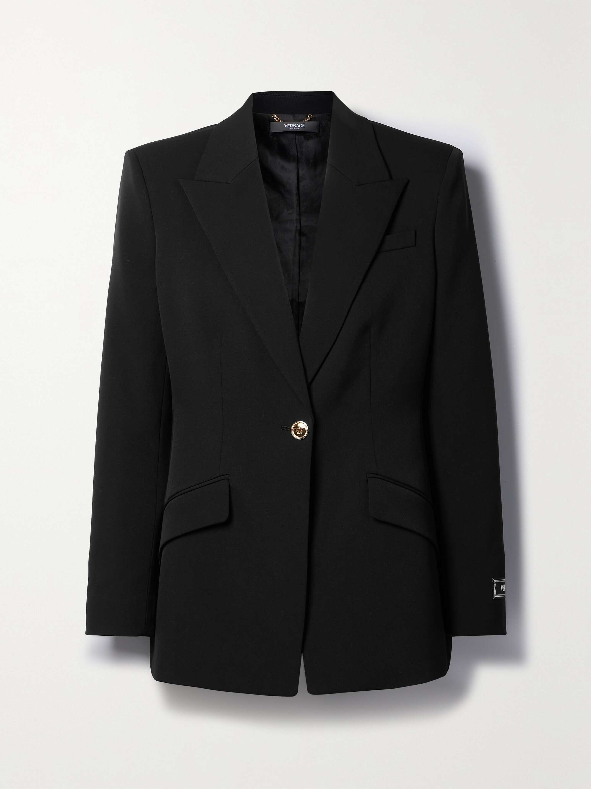 Icons wool-blend blazer view