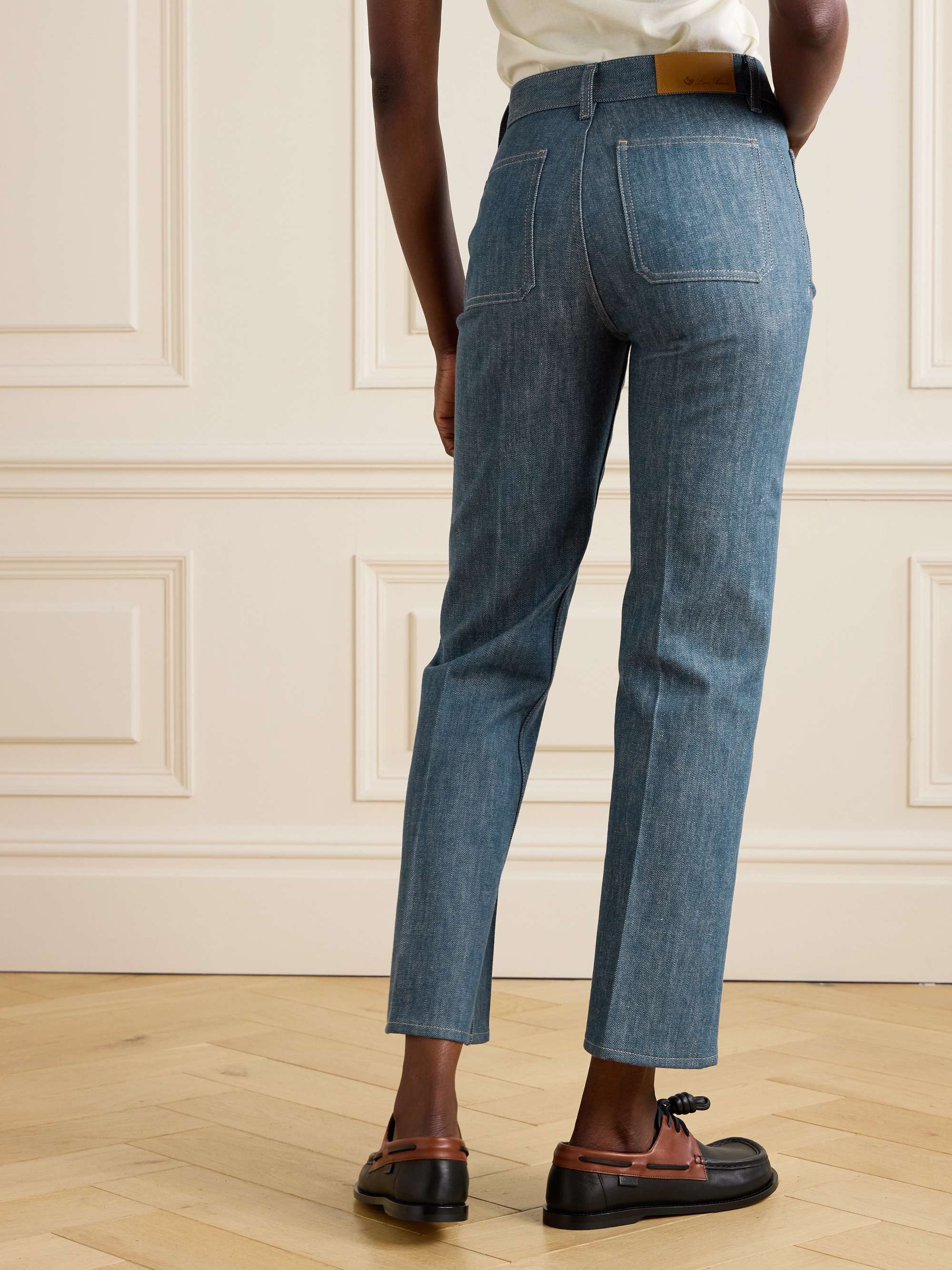 Lamark high-rise flared jeans view