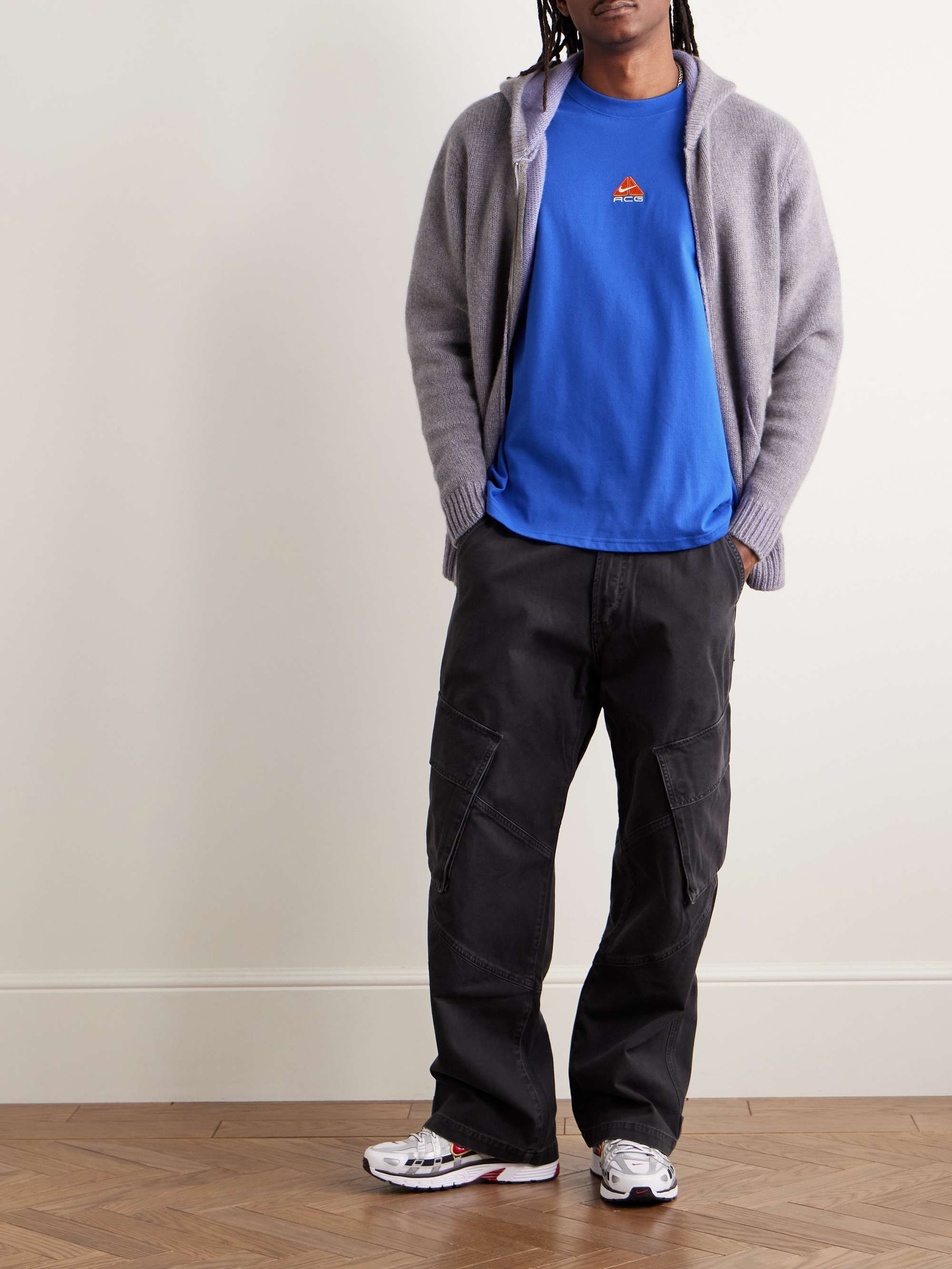 ACG Logo-Embroidered Jersey T-Shirt view