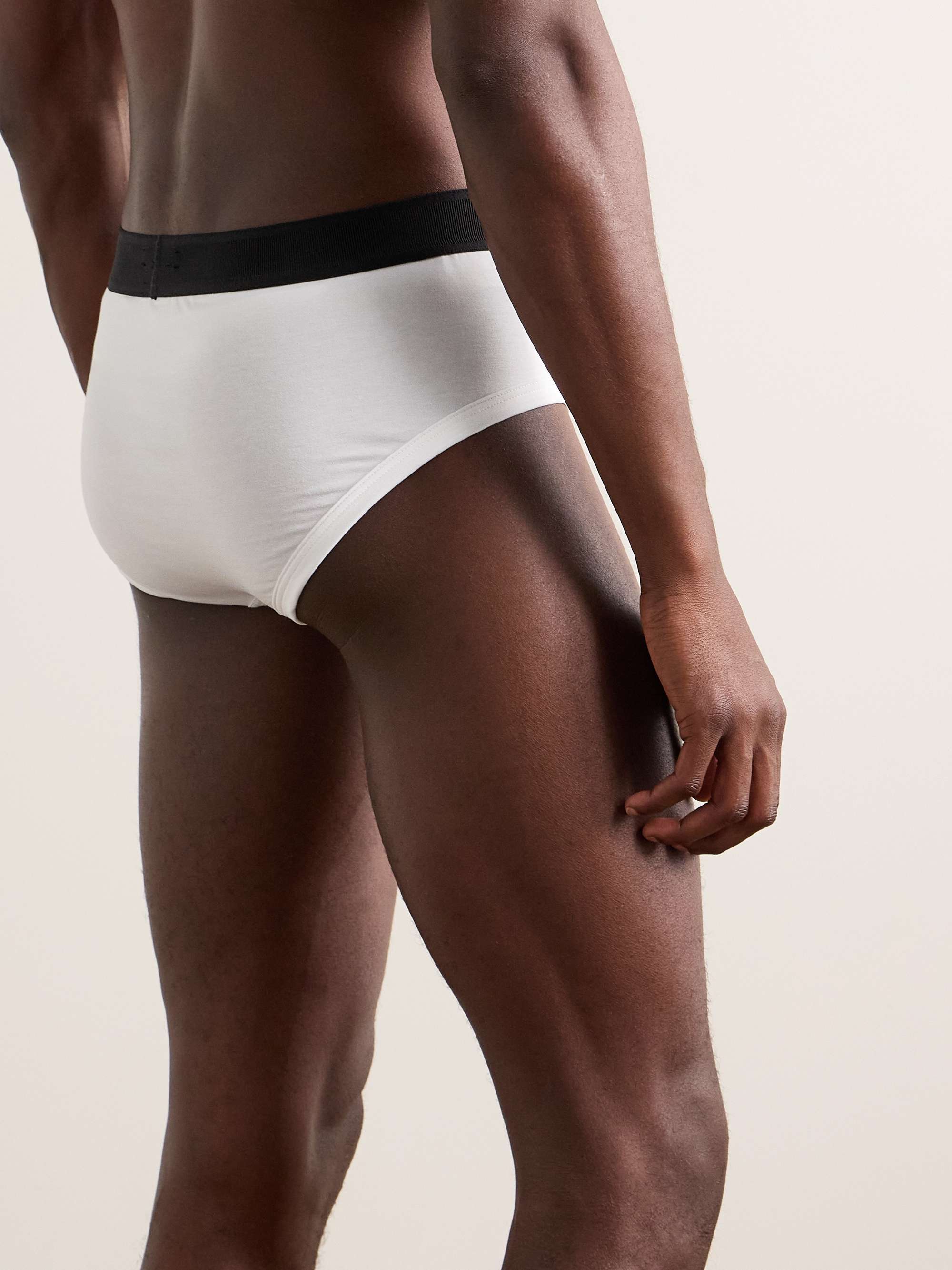 Stretch-Cotton and Modal-Blend Briefs view