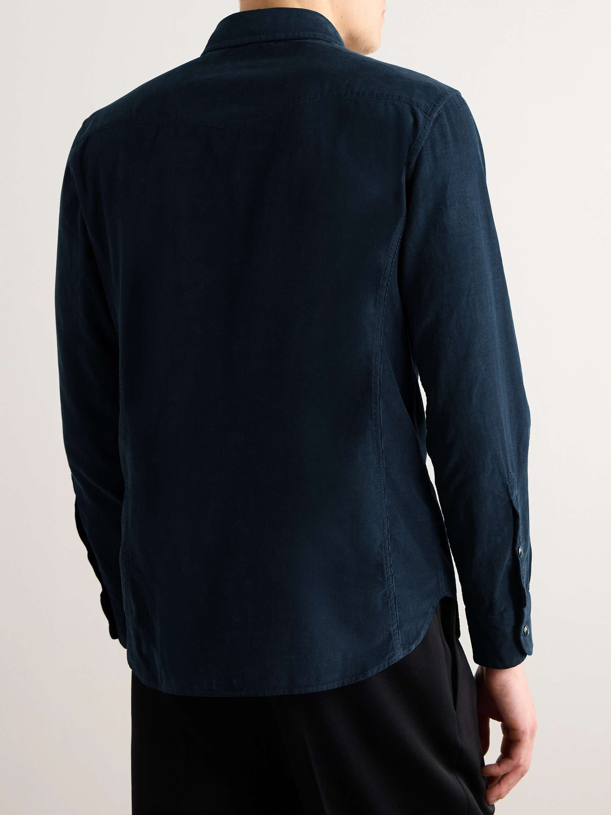 Cotton-Corduroy Western Shirt view