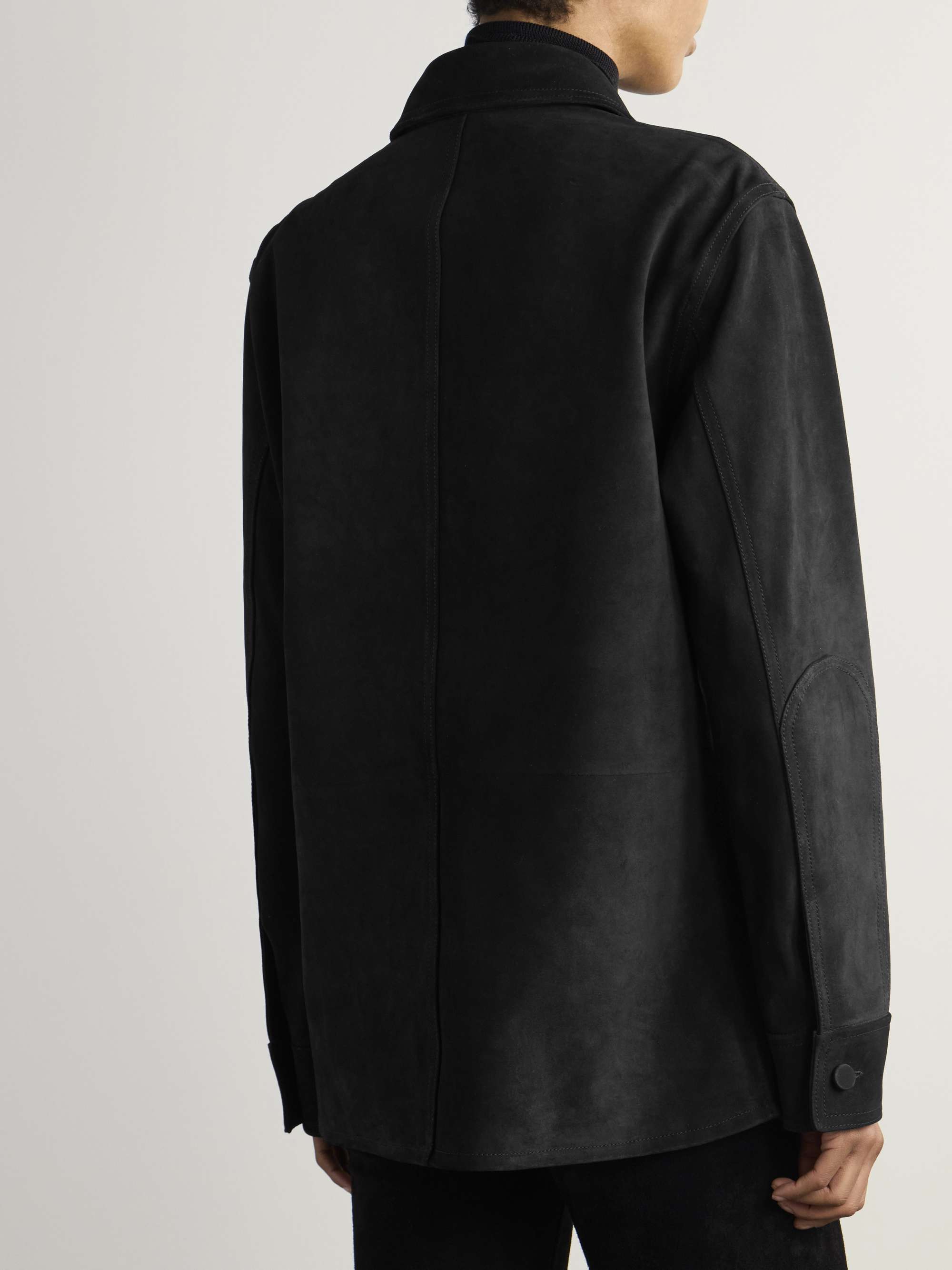 Irene suede shirt view