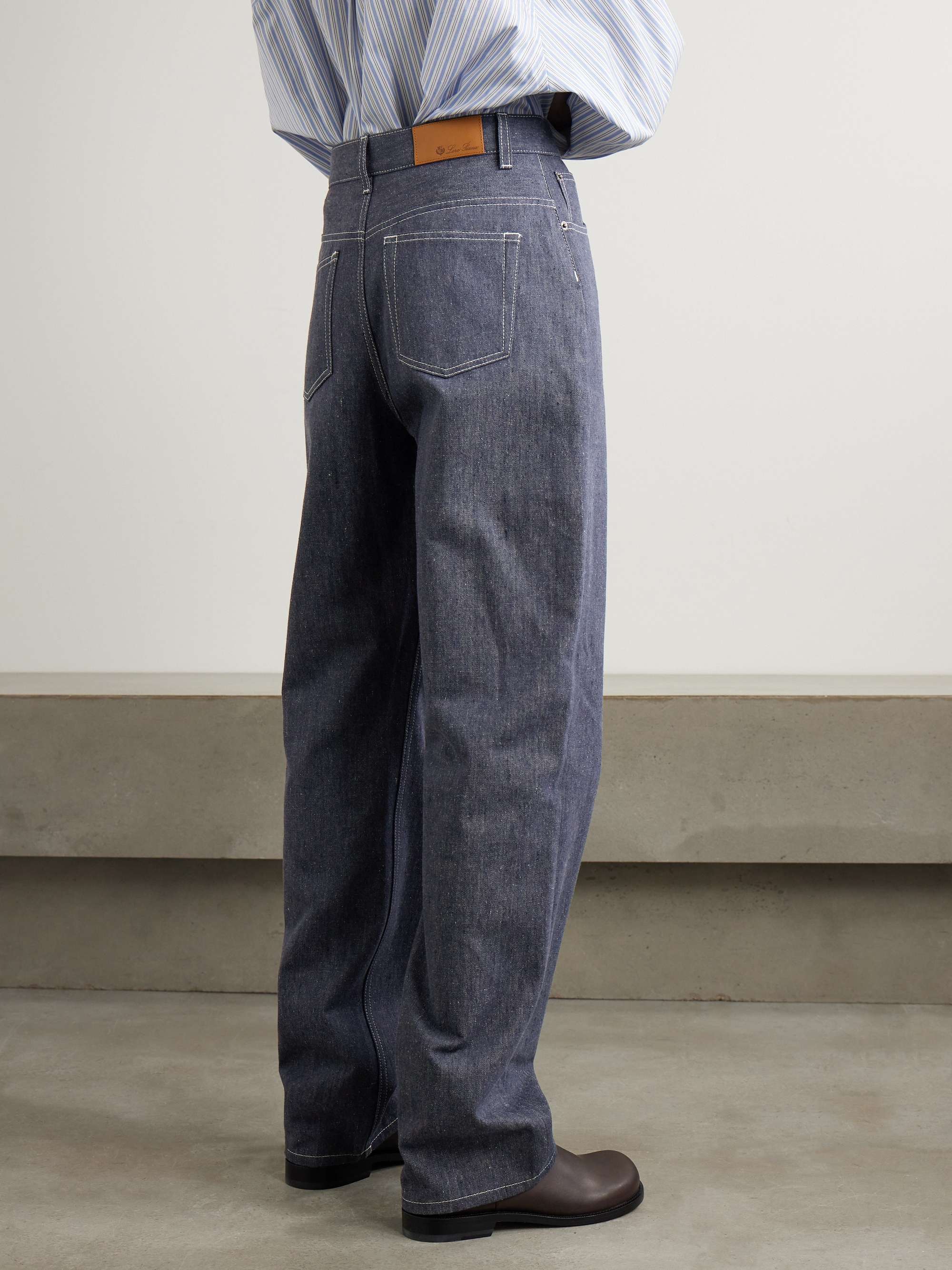 Tye straight-leg jeans view