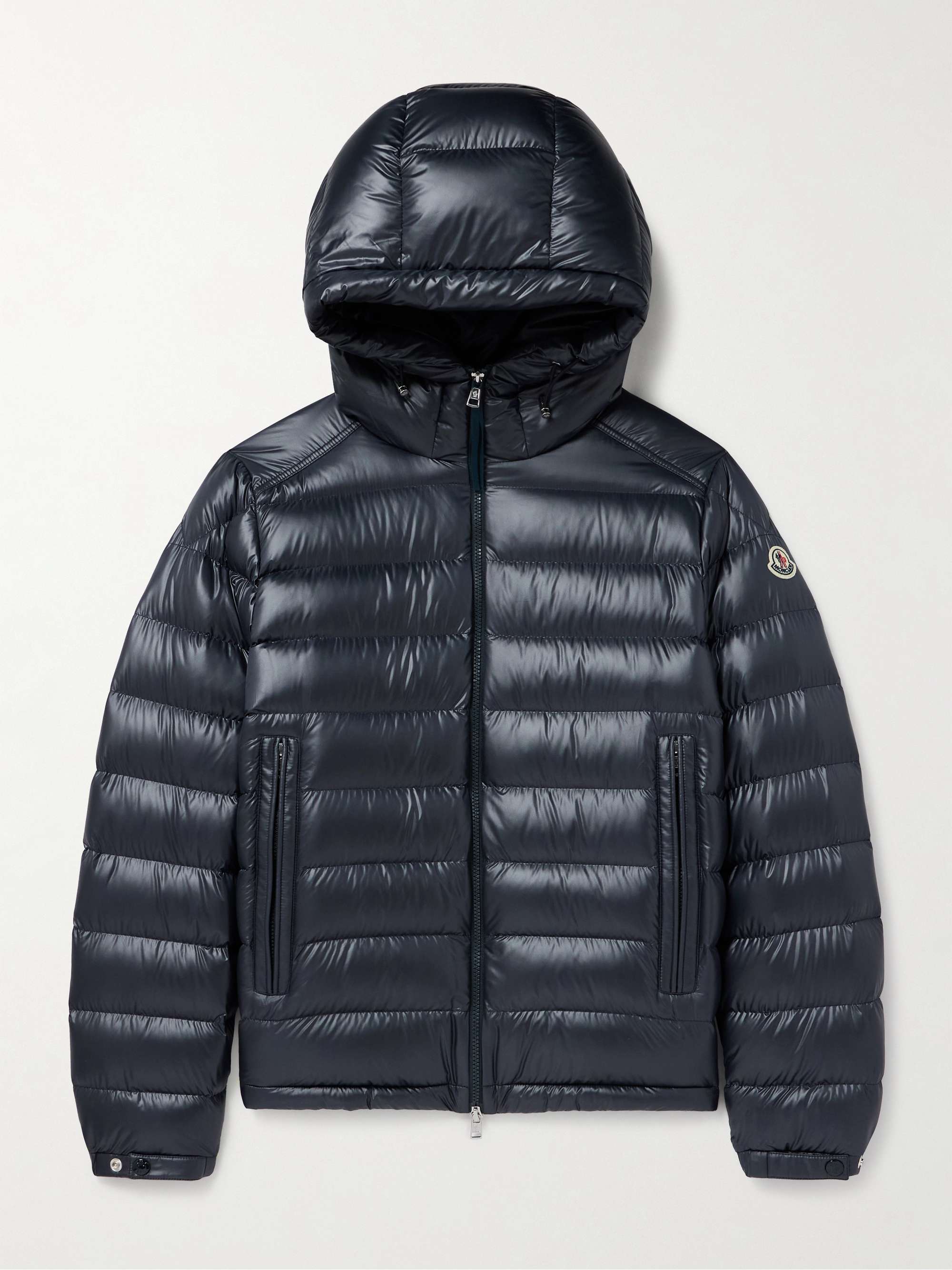 Besines Slim-Fit Quilted Shell Hooded Down Jacket view
