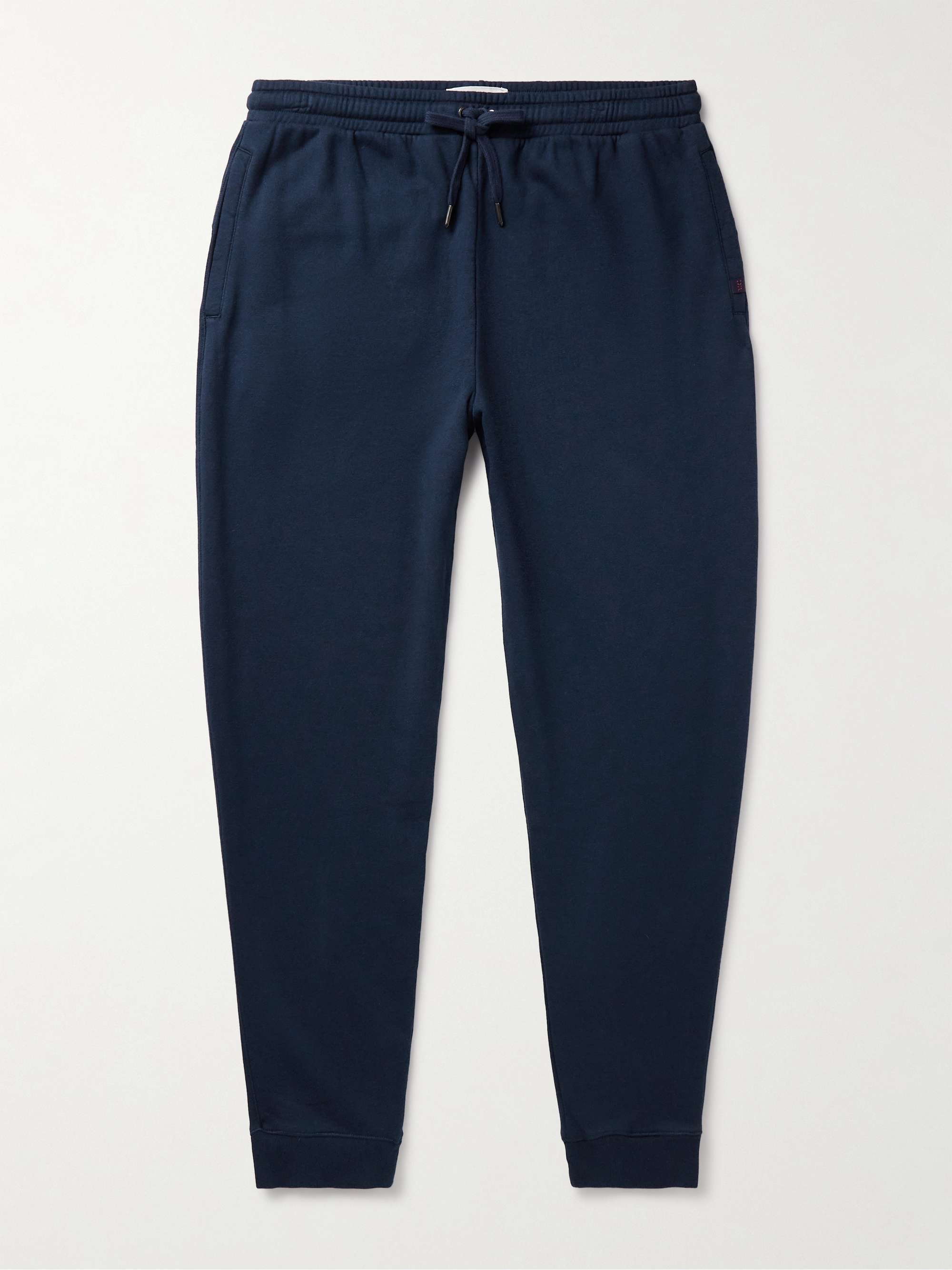 Quinn Slim-Fit Tapered Cotton and Modal-Blend Jersey Sweatpants view