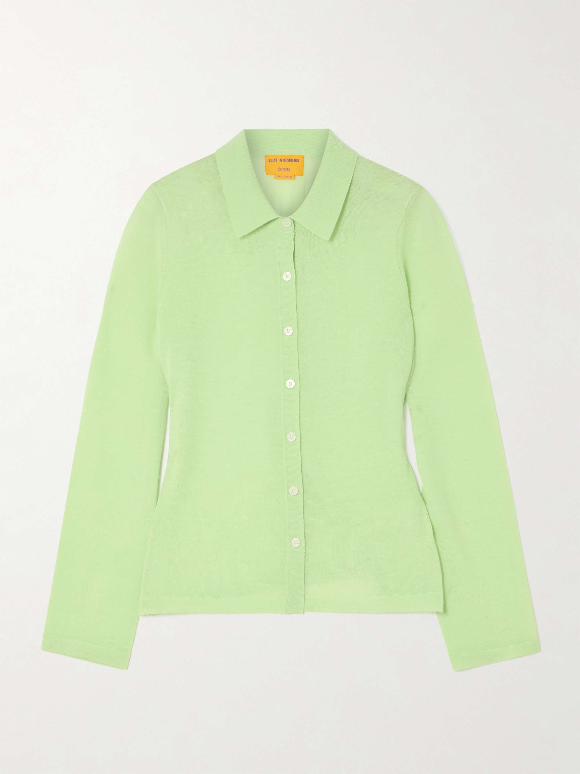 Elle cashmere cardigan view