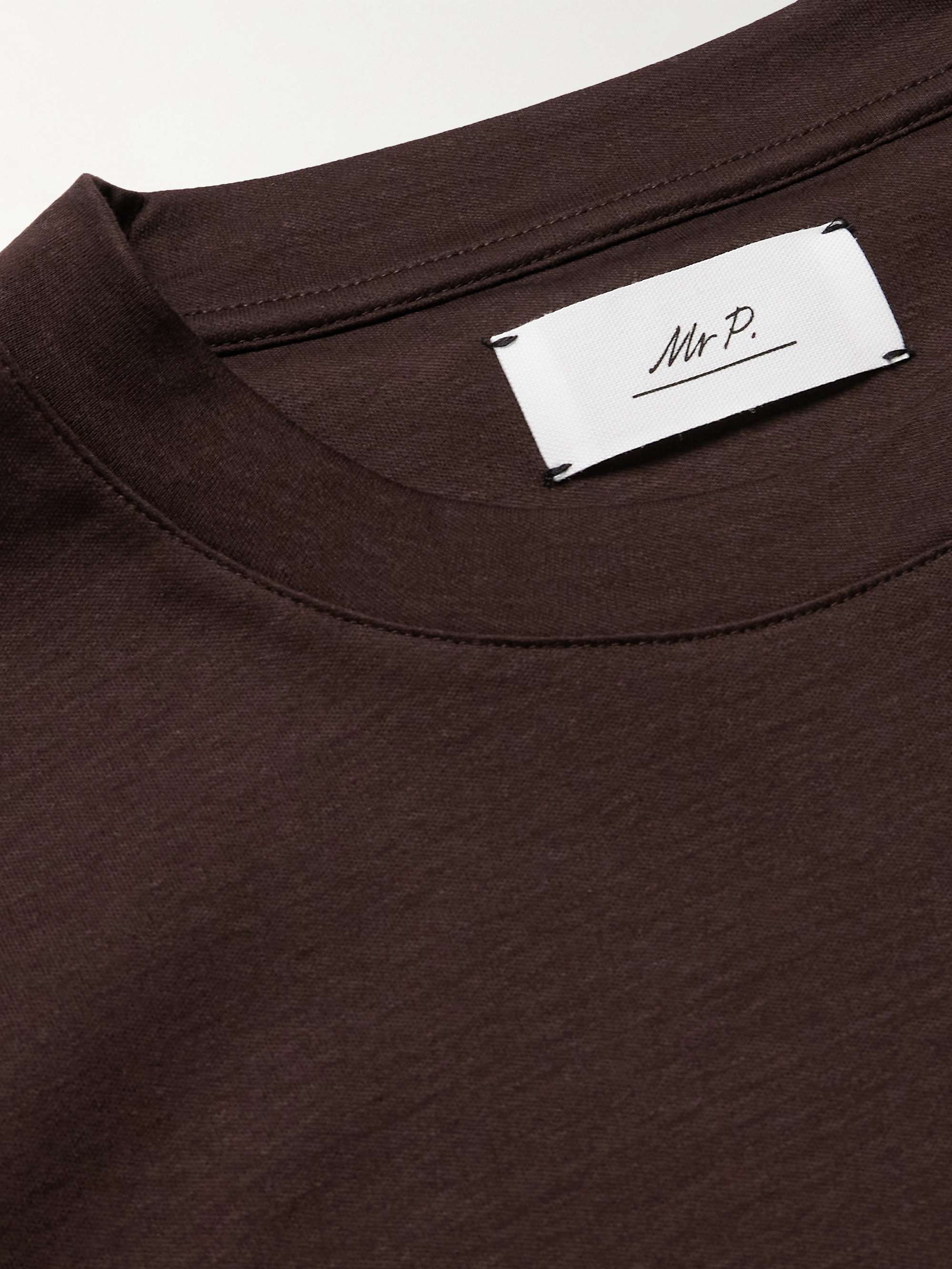 Mercerised Cotton-Jersey T-Shirt view