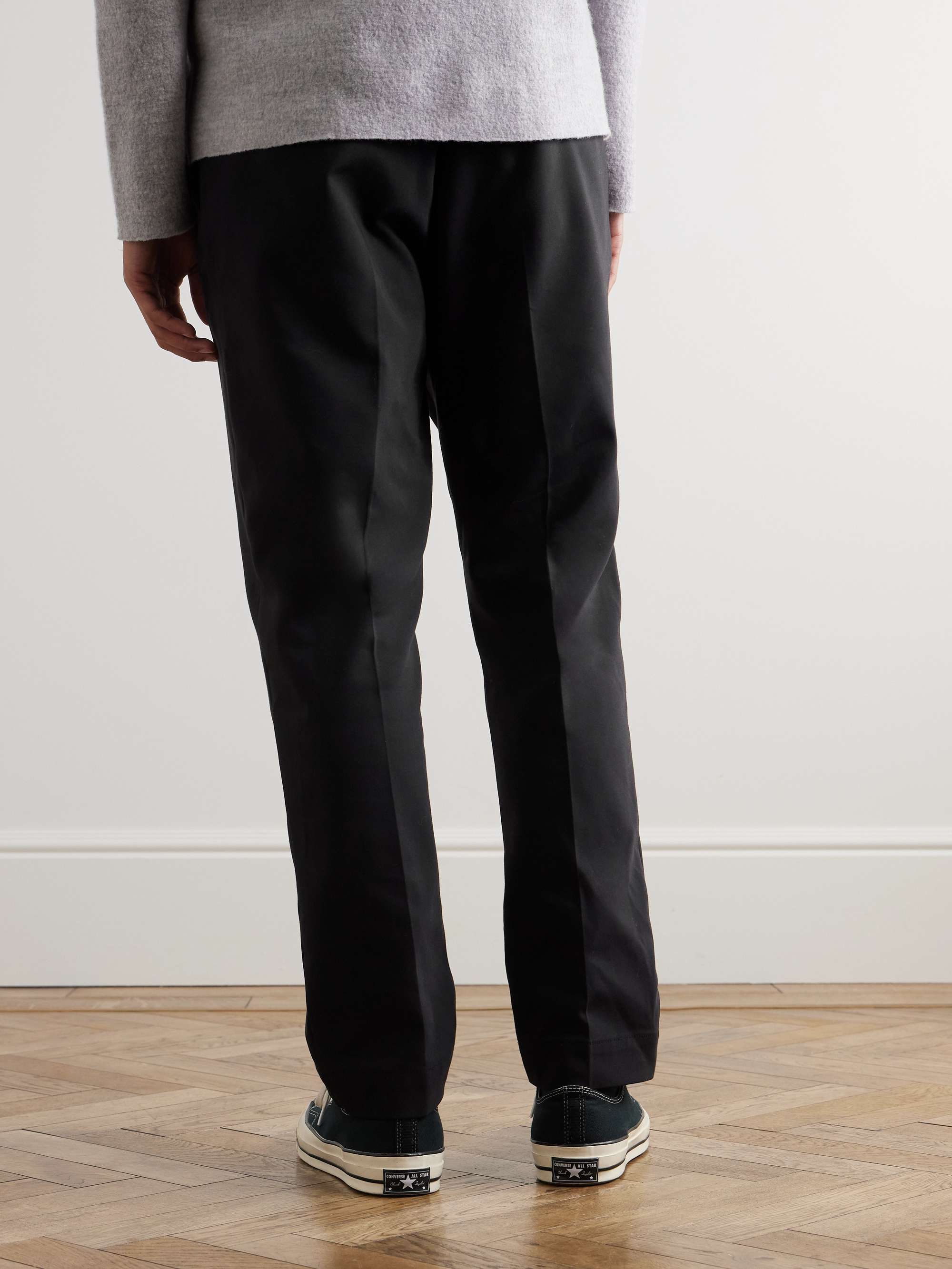 Billie 1733 Tapered Stretch Cotton-Blend Trousers view