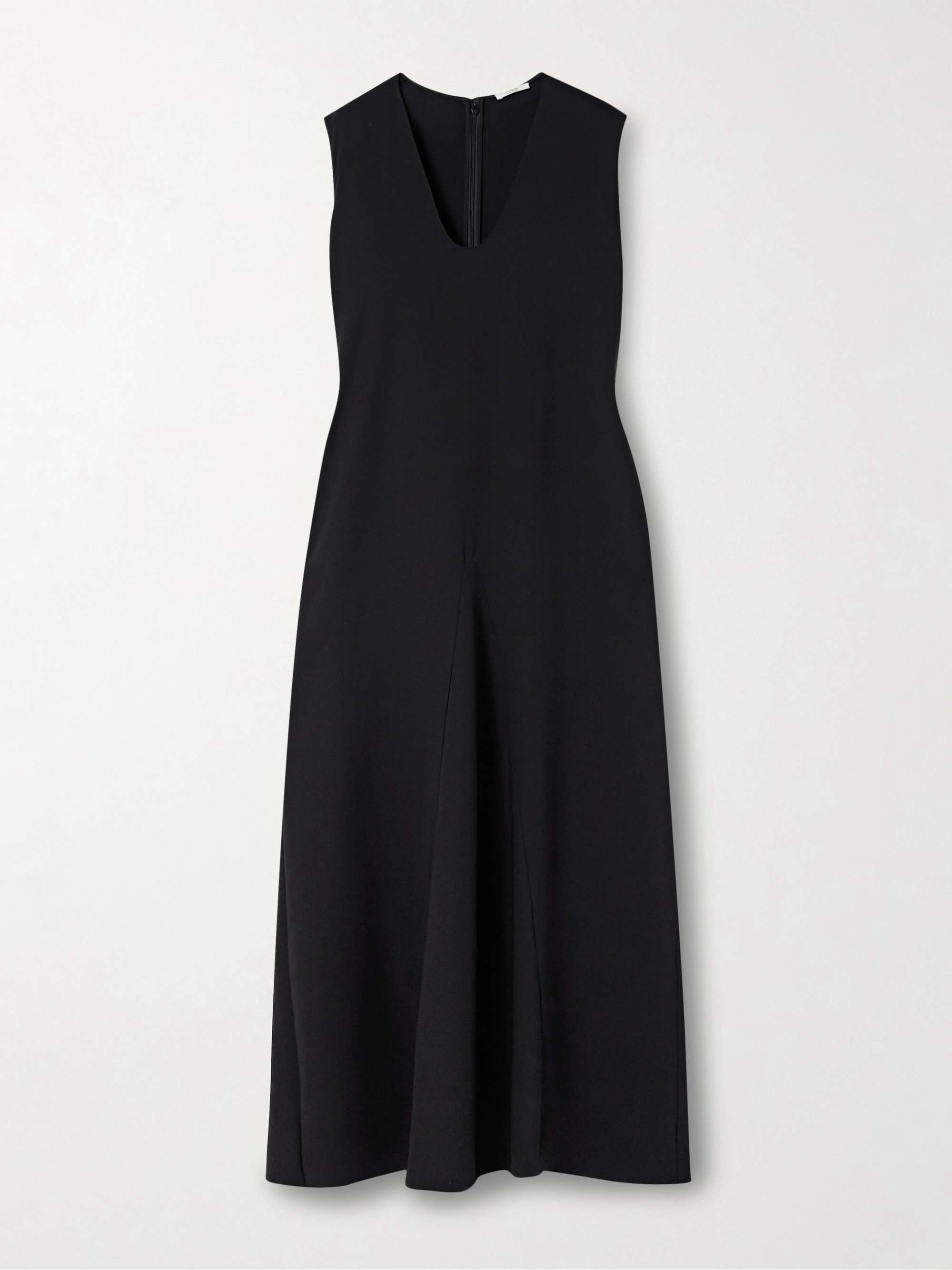 Mattie silk-crepe maxi dress view