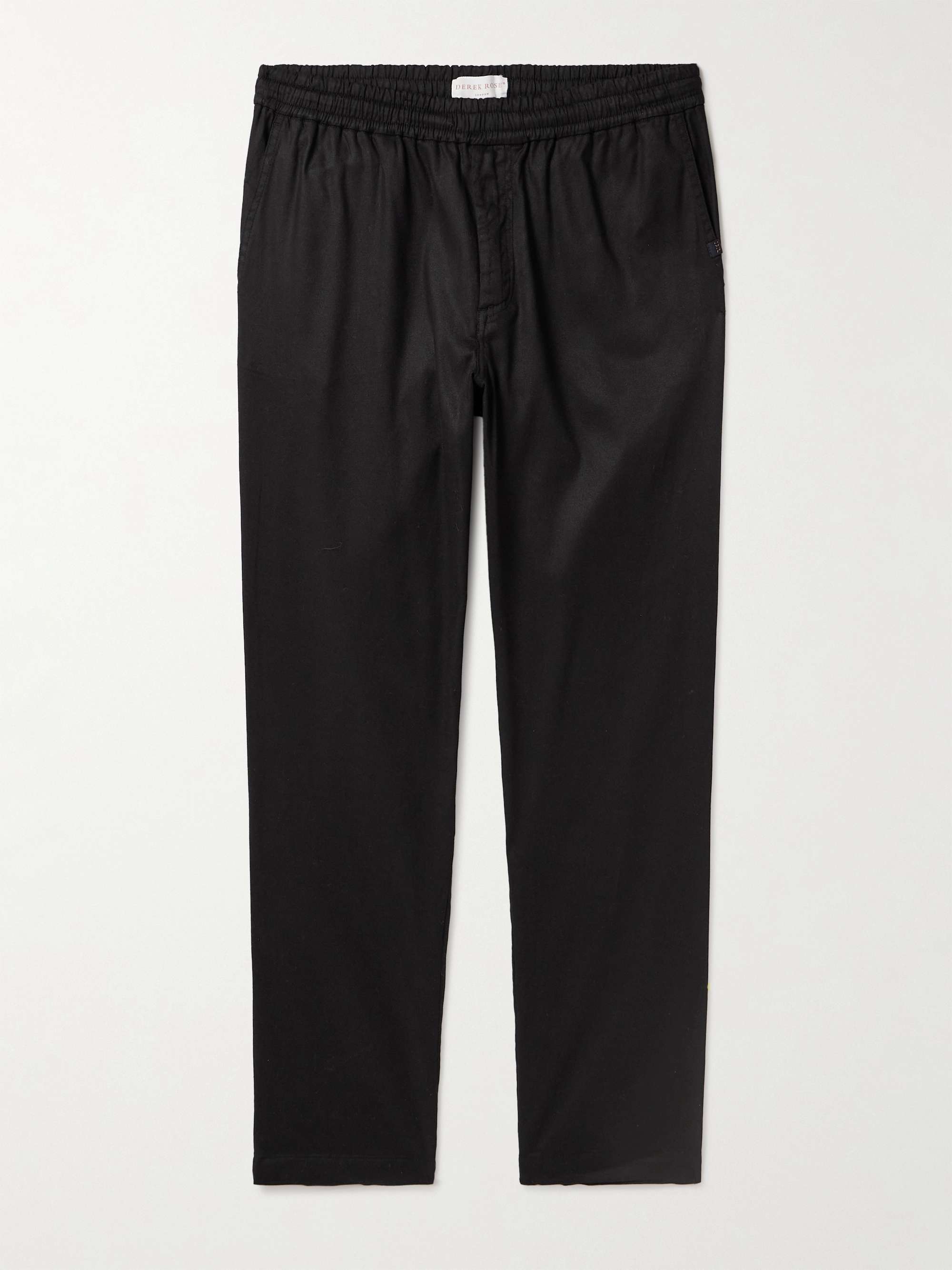 Harris 1 Slim-Fit Straight-Leg Stretch Lyocell and Cotton-Blend Twill Trousers view