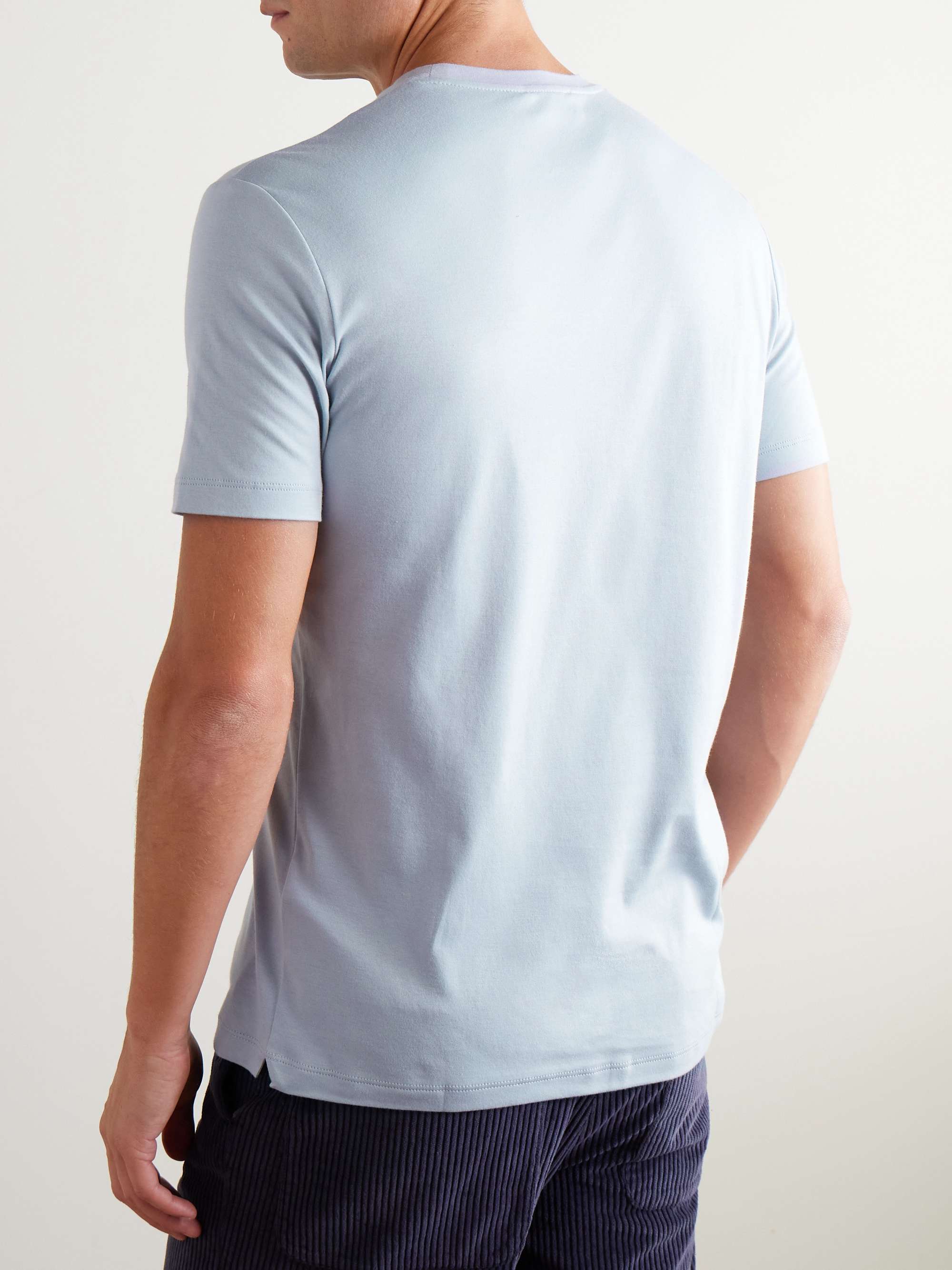 Lewis Slim-Fit Brushed Cotton-Jersey T-Shirt view